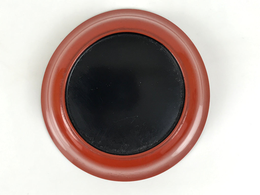 Japanese Lacquered Wooden Small Bowl Vtg Kobachi Dish Urushi Red Orange LB178-KT - Bowl-chidorivintage.com