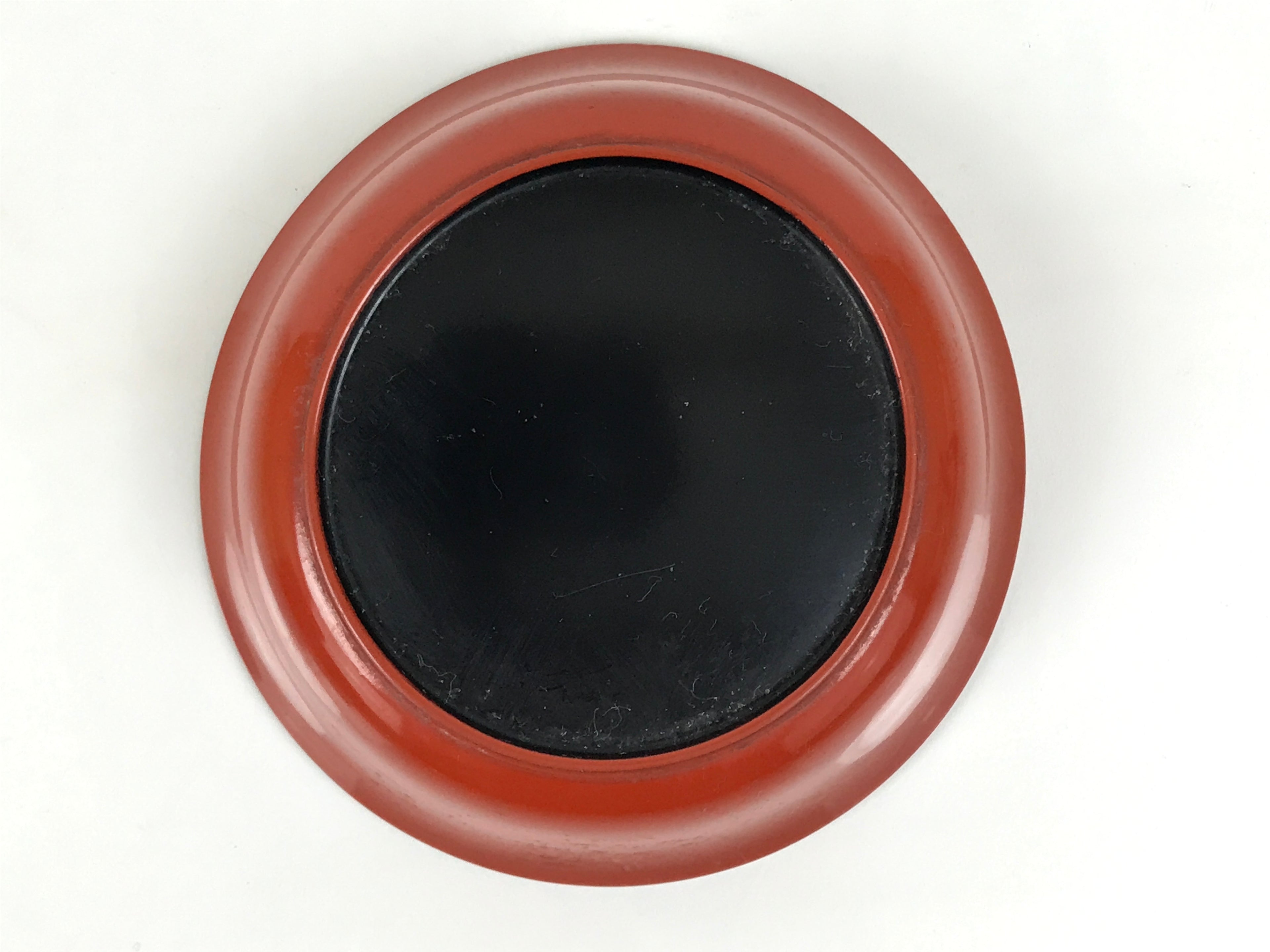 Japanese Lacquered Wooden Small Bowl Vtg Kobachi Dish Urushi Red Orange LB178-KT - Bowl-chidorivintage.com