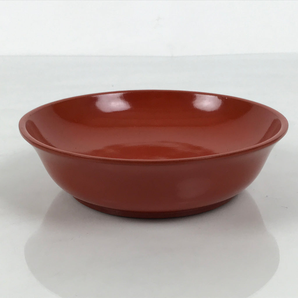 Japanese Lacquered Wooden Small Bowl Vtg Kobachi Dish Urushi Red Orange LB179-KT - Bowl-chidorivintage.com