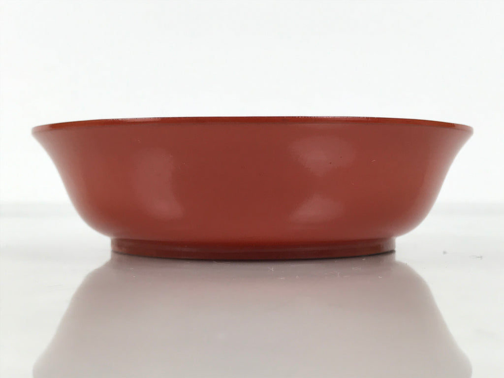 Japanese Lacquered Wooden Small Bowl Vtg Kobachi Dish Urushi Red Orange LB179-KT - Bowl-chidorivintage.com