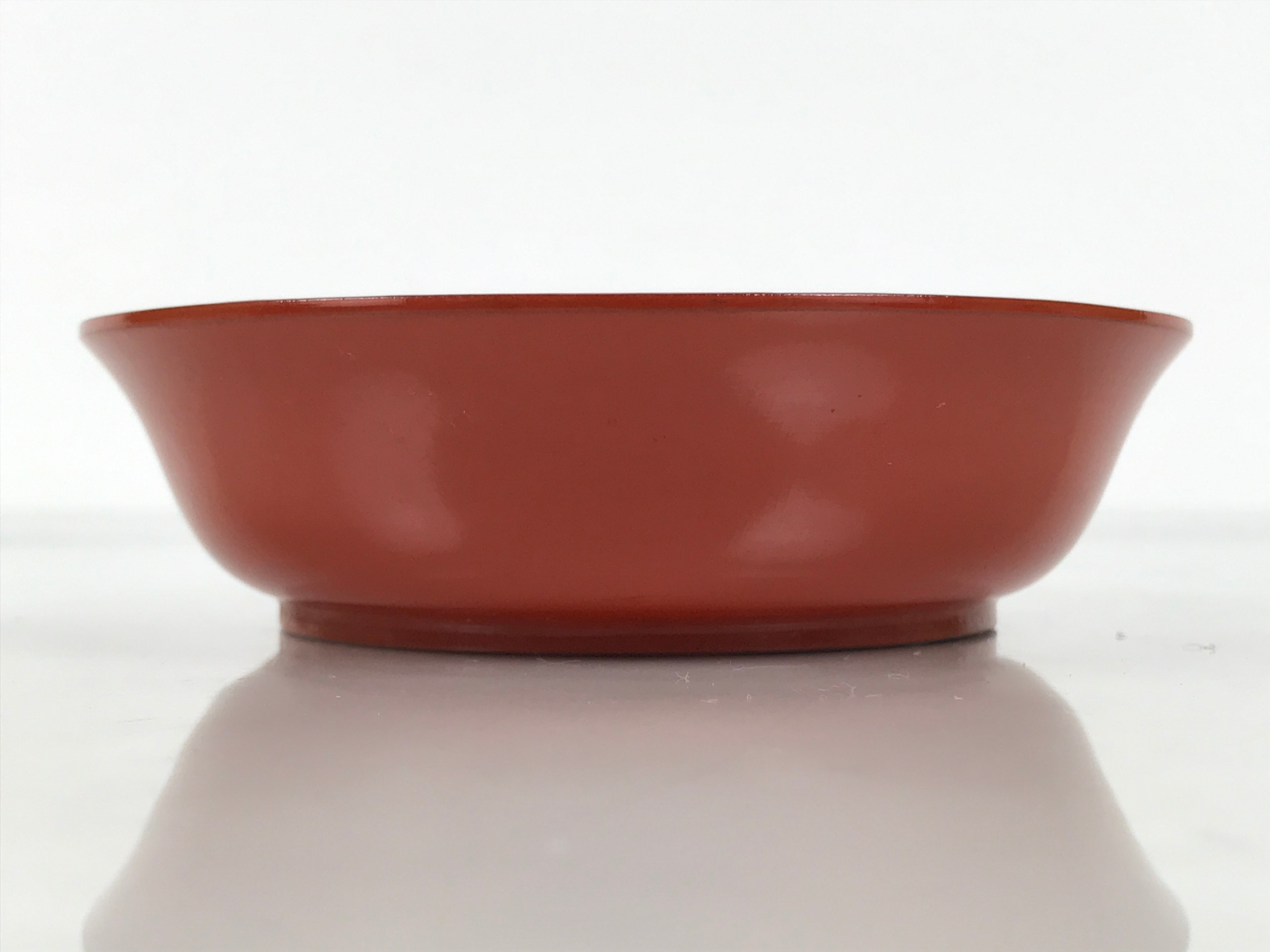 Japanese Lacquered Wooden Small Bowl Vtg Kobachi Dish Urushi Red Orange LB179-KT - Bowl-chidorivintage.com