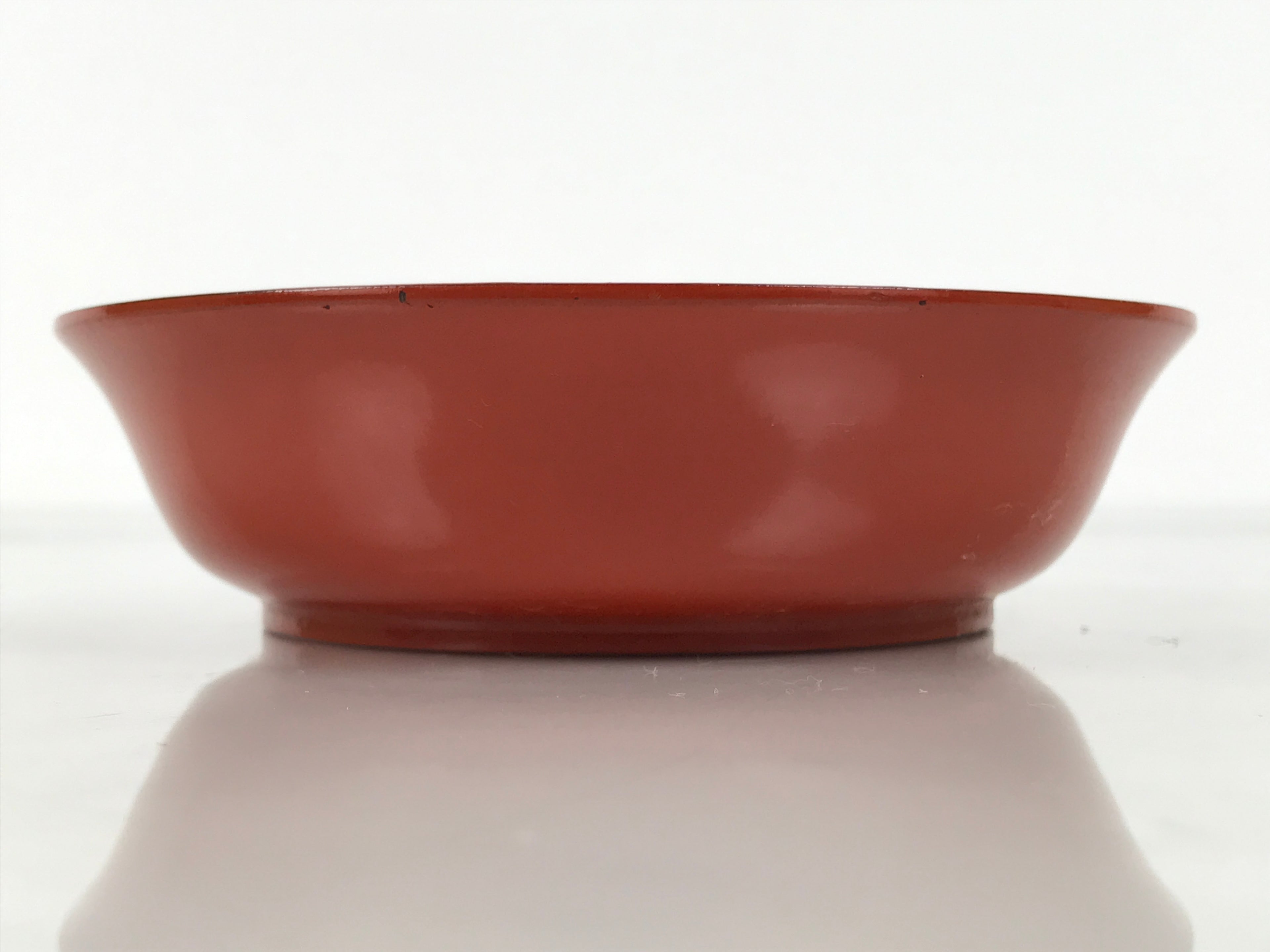 Japanese Lacquered Wooden Small Bowl Vtg Kobachi Dish Urushi Red Orange LB179-KT - Bowl-chidorivintage.com