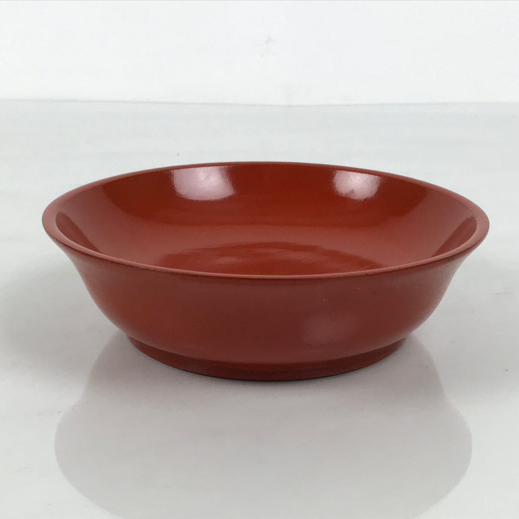 Japanese Lacquered Wooden Small Bowl Vtg Kobachi Dish Urushi Red Orange LB180-KT - Bowl-chidorivintage.com