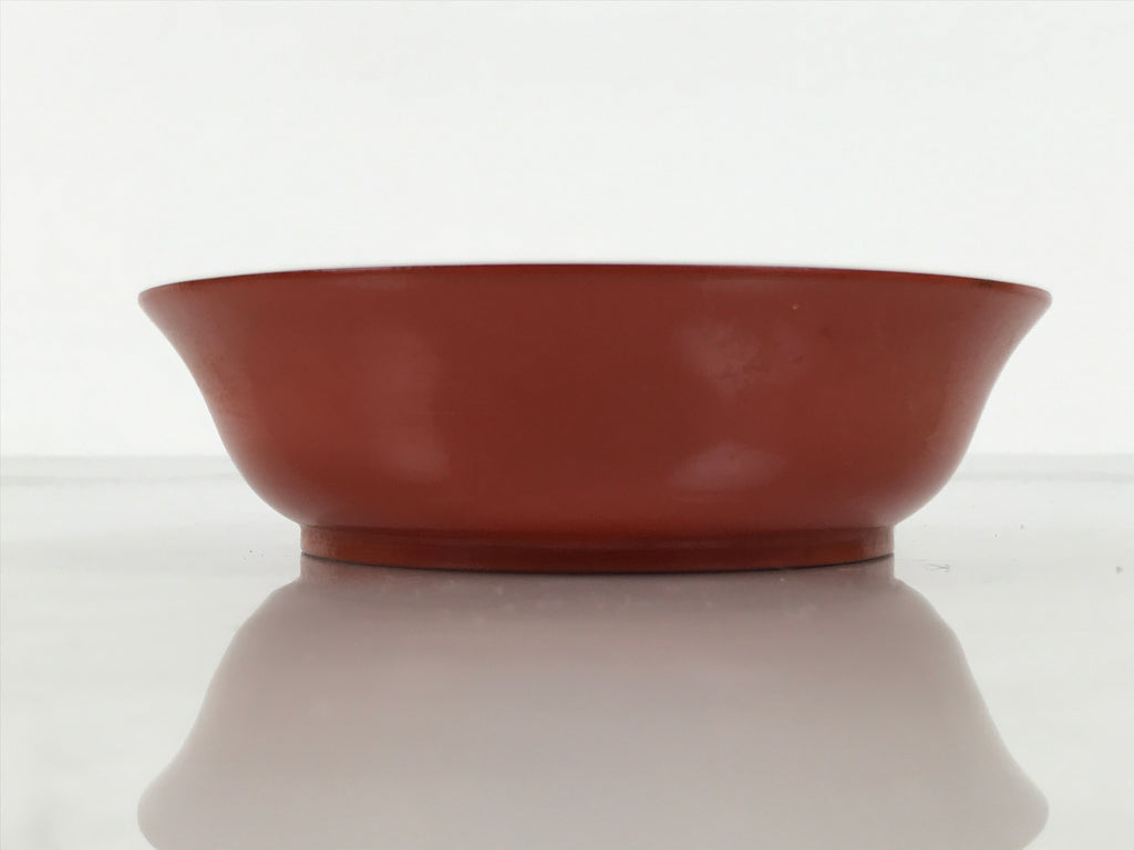 Japanese Lacquered Wooden Small Bowl Vtg Kobachi Dish Urushi Red Orange LB180-KT - Bowl-chidorivintage.com