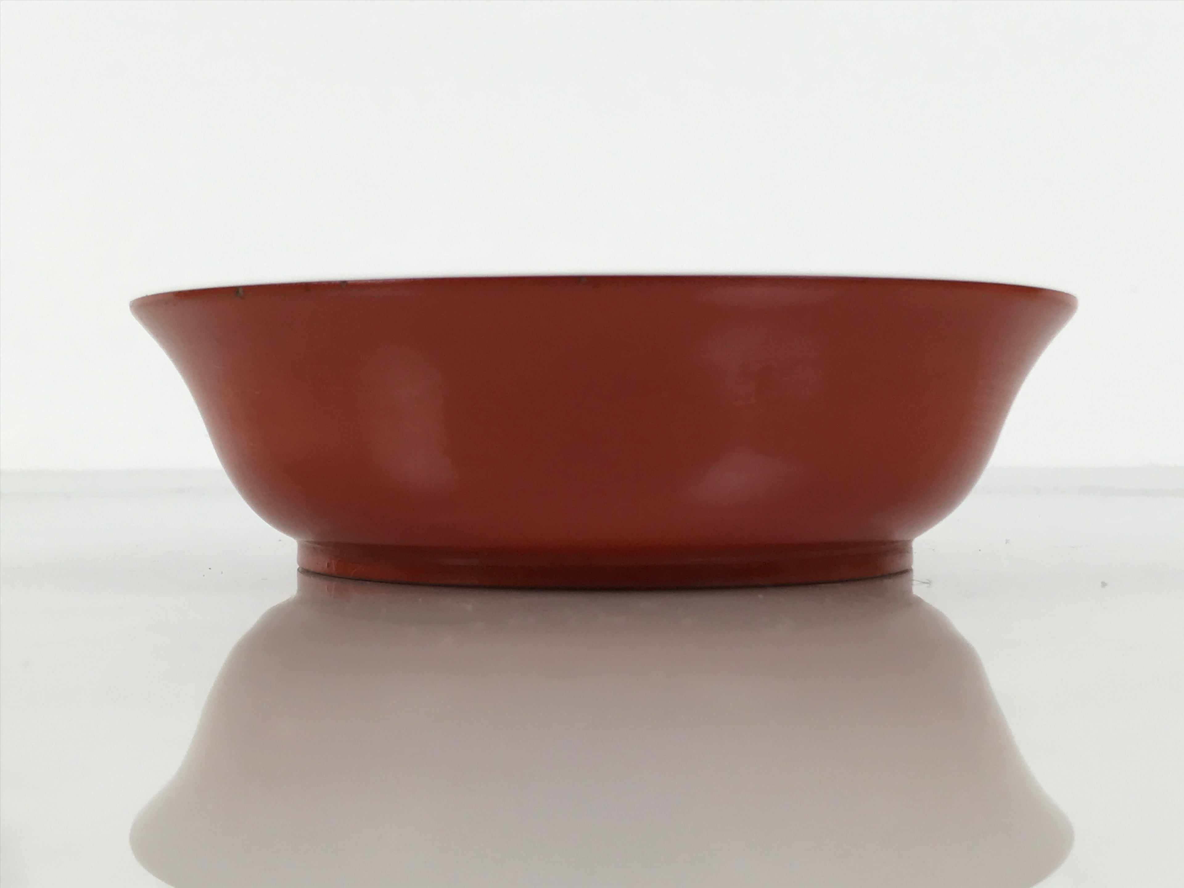 Japanese Lacquered Wooden Small Bowl Vtg Kobachi Dish Urushi Red Orange LB180-KT - Bowl-chidorivintage.com