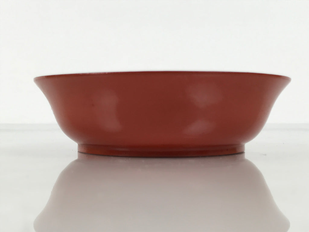 Japanese Lacquered Wooden Small Bowl Vtg Kobachi Dish Urushi Red Orange LB180-KT - Bowl-chidorivintage.com