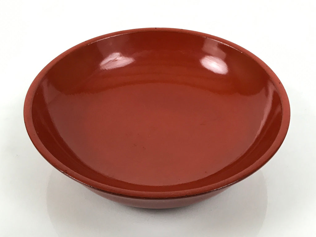Japanese Lacquered Wooden Small Bowl Vtg Kobachi Dish Urushi Red Orange LB181-KT - Bowl-chidorivintage.com