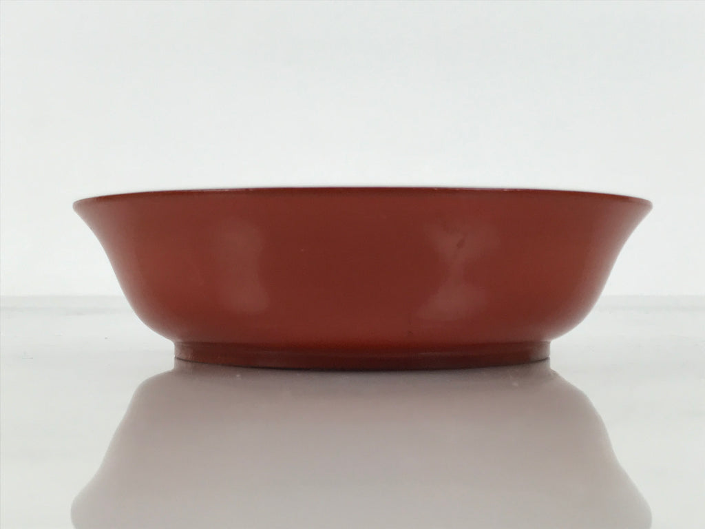 Japanese Lacquered Wooden Small Bowl Vtg Kobachi Dish Urushi Red Orange LB181-KT - Bowl-chidorivintage.com