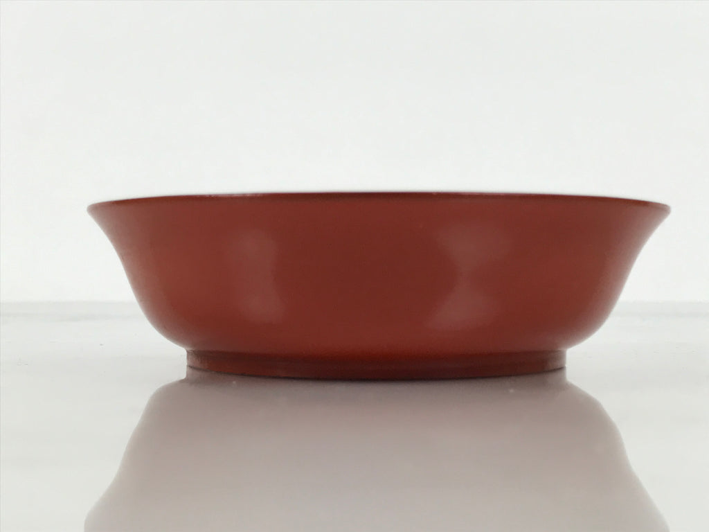 Japanese Lacquered Wooden Small Bowl Vtg Kobachi Dish Urushi Red Orange LB181-KT - Bowl-chidorivintage.com