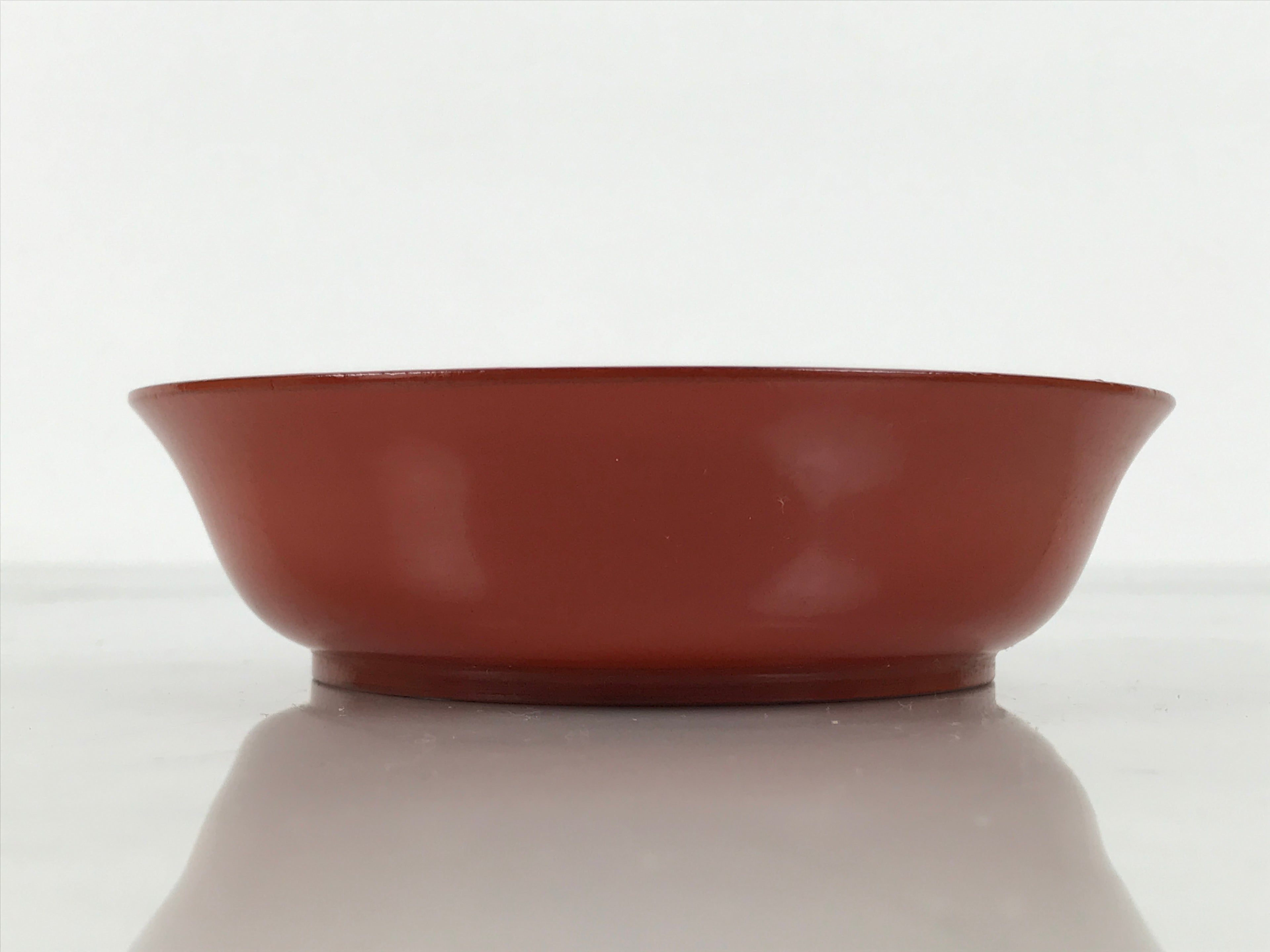 Japanese Lacquered Wooden Small Bowl Vtg Kobachi Dish Urushi Red Orange LB181-KT - Bowl-chidorivintage.com