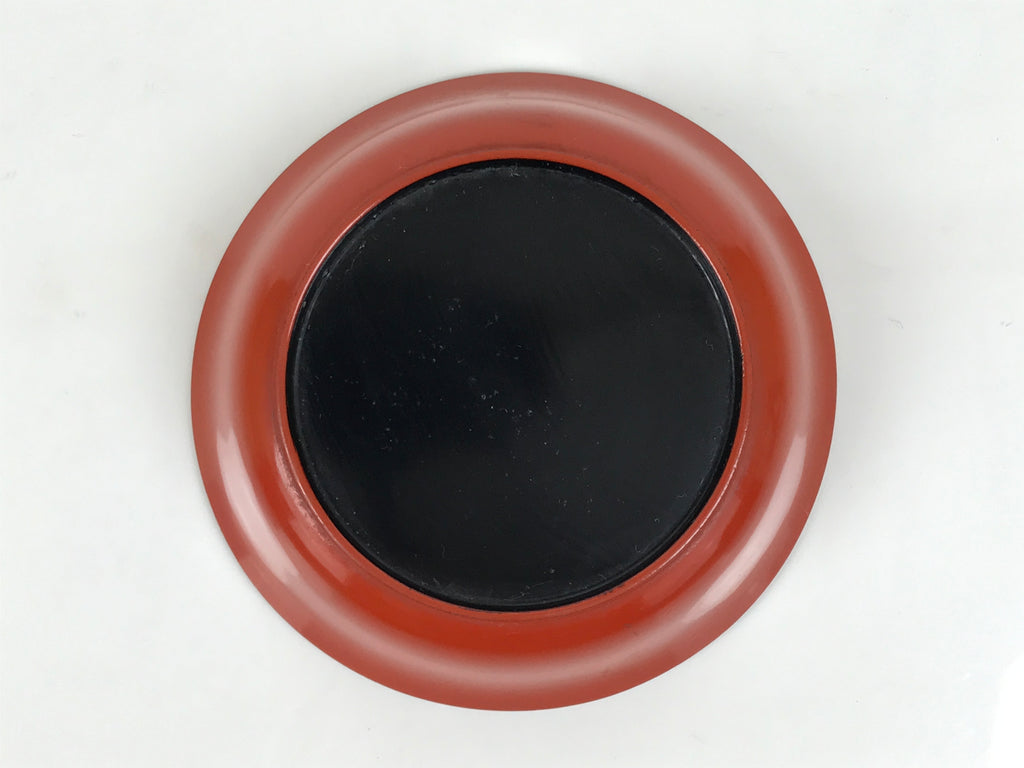 Japanese Lacquered Wooden Small Bowl Vtg Kobachi Dish Urushi Red Orange LB181-KT - Bowl-chidorivintage.com
