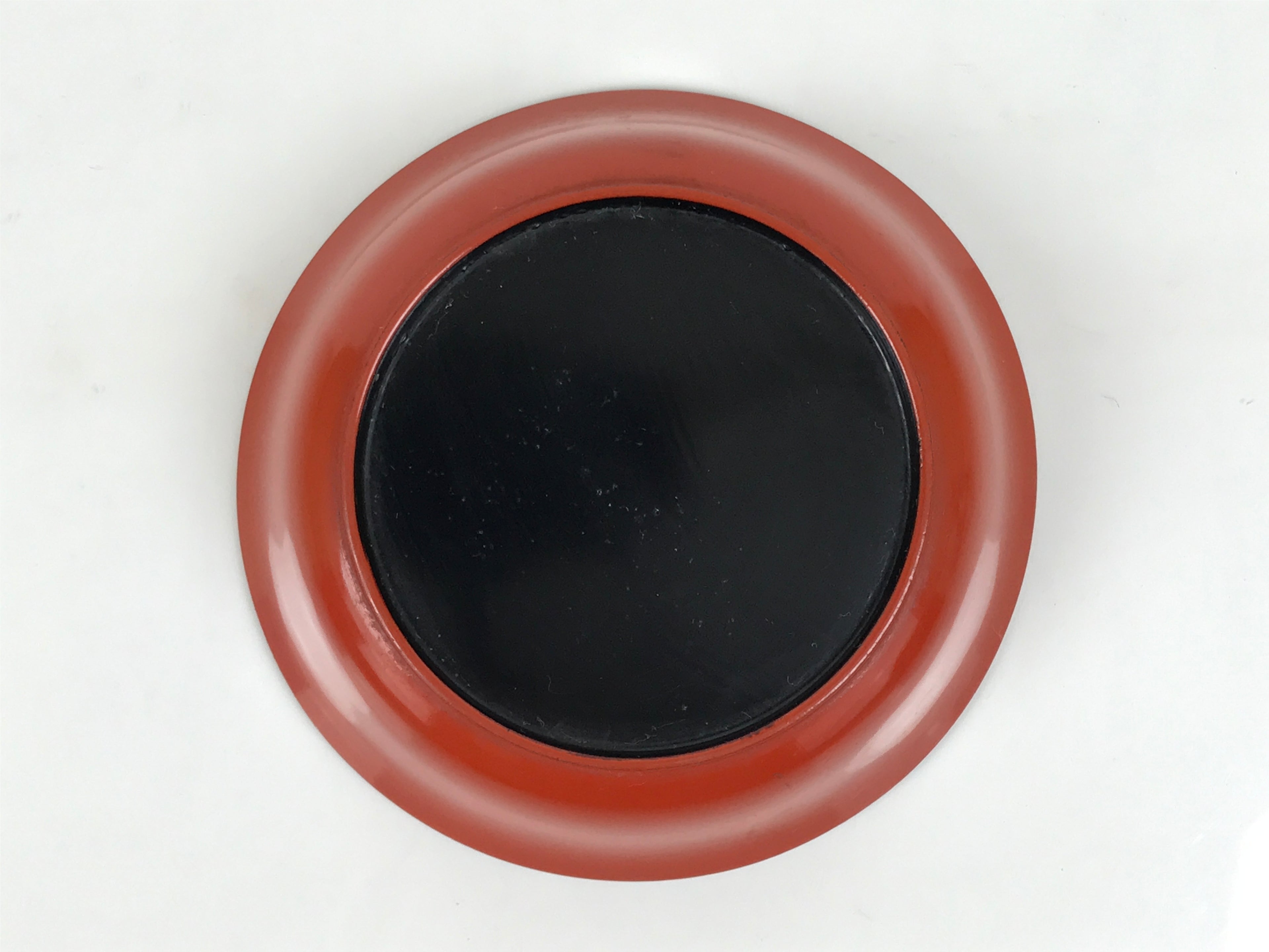 Japanese Lacquered Wooden Small Bowl Vtg Kobachi Dish Urushi Red Orange LB181-KT - Bowl-chidorivintage.com