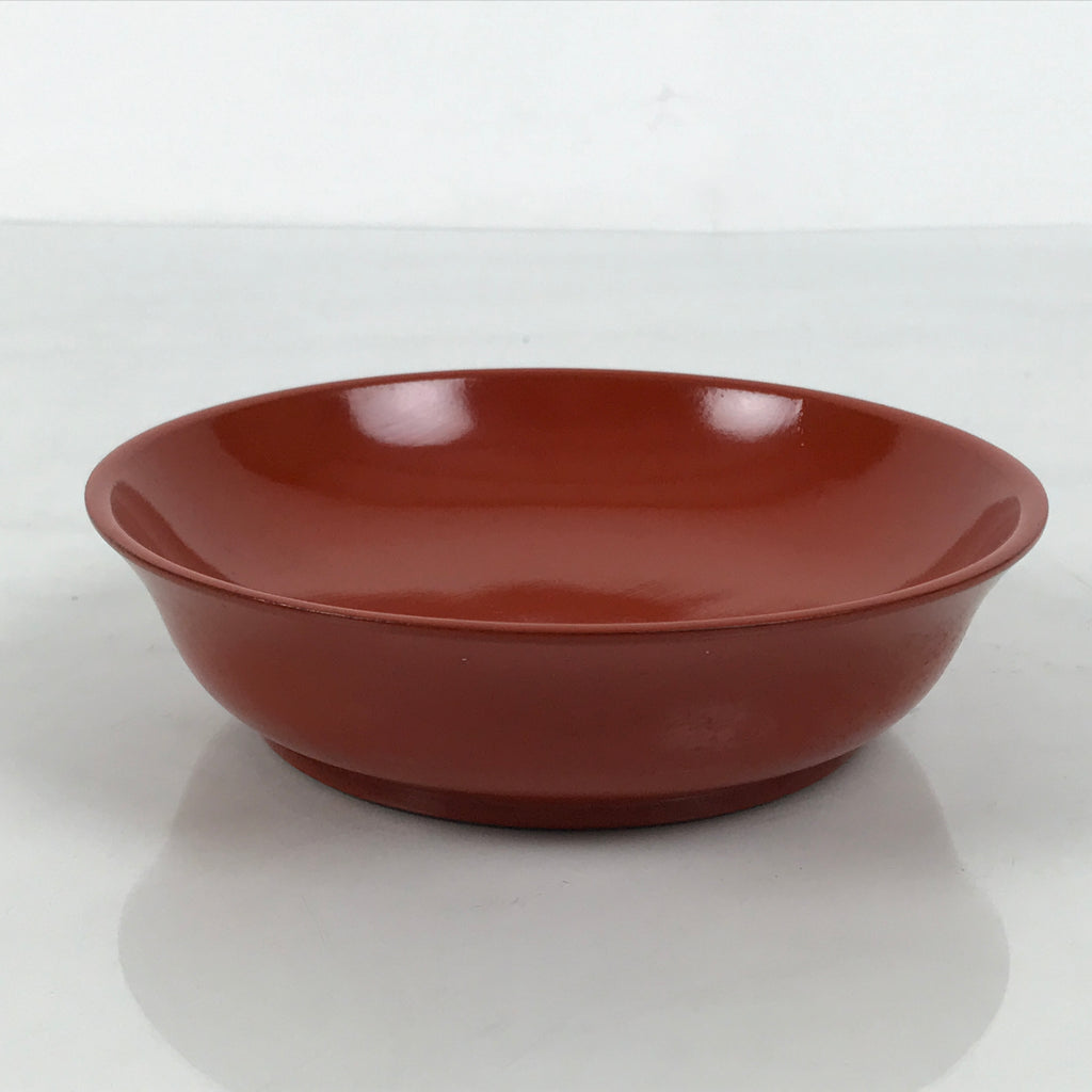 Japanese Lacquered Wooden Small Bowl Vtg Kobachi Dish Urushi Red Orange LB182-KT - Bowl-chidorivintage.com