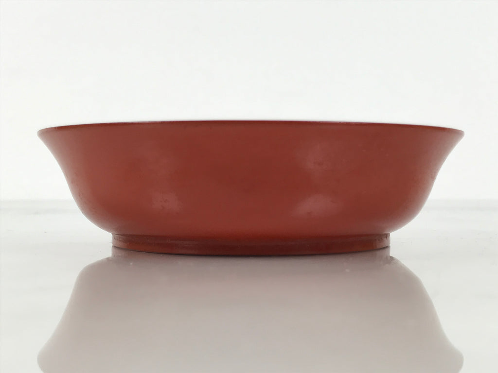 Japanese Lacquered Wooden Small Bowl Vtg Kobachi Dish Urushi Red Orange LB182-KT - Bowl-chidorivintage.com