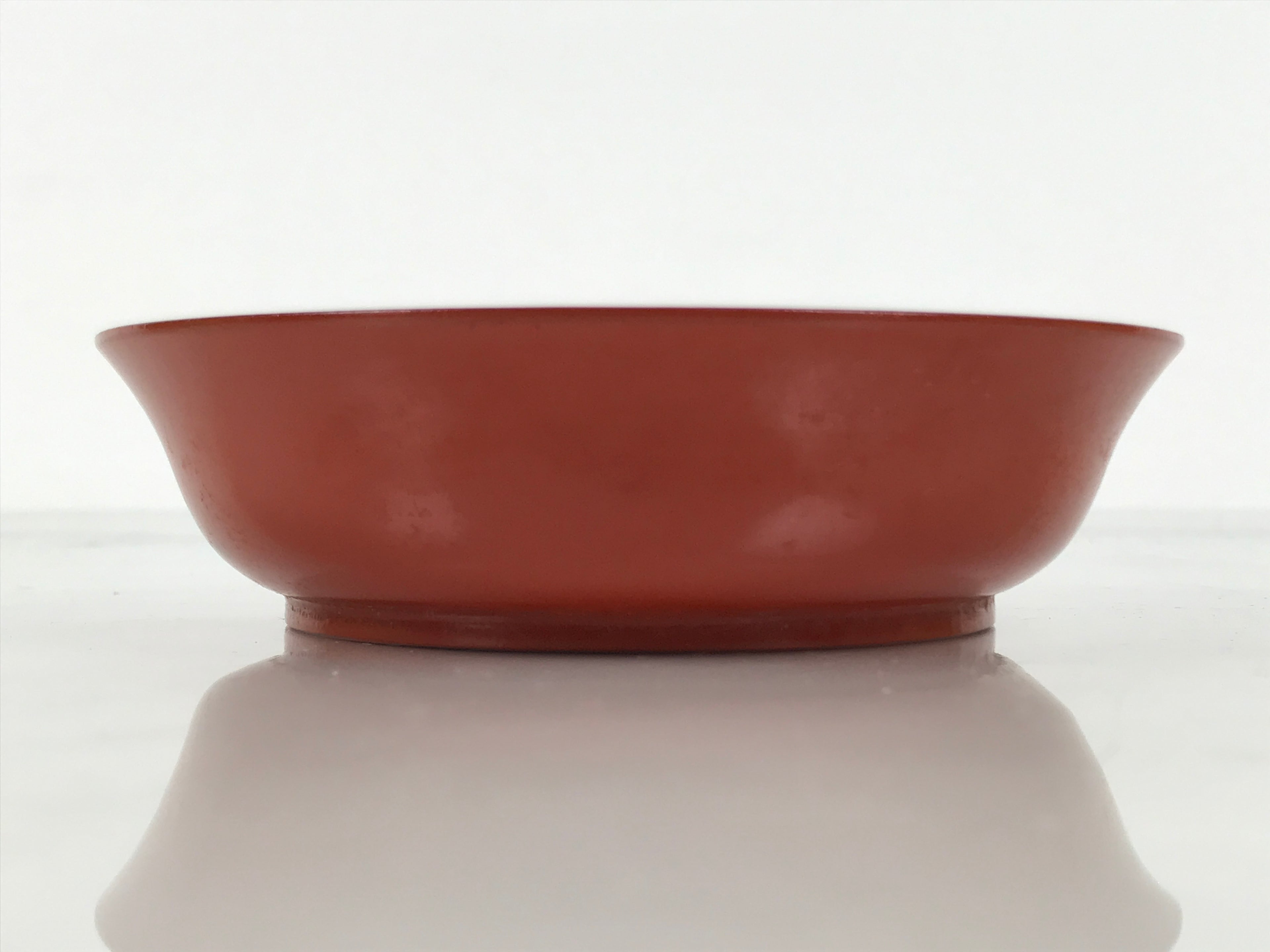 Japanese Lacquered Wooden Small Bowl Vtg Kobachi Dish Urushi Red Orange LB182-KT - Bowl-chidorivintage.com