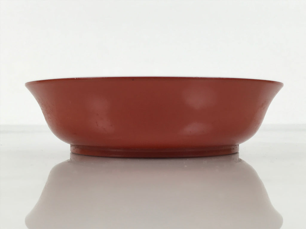 Japanese Lacquered Wooden Small Bowl Vtg Kobachi Dish Urushi Red Orange LB182-KT - Bowl-chidorivintage.com
