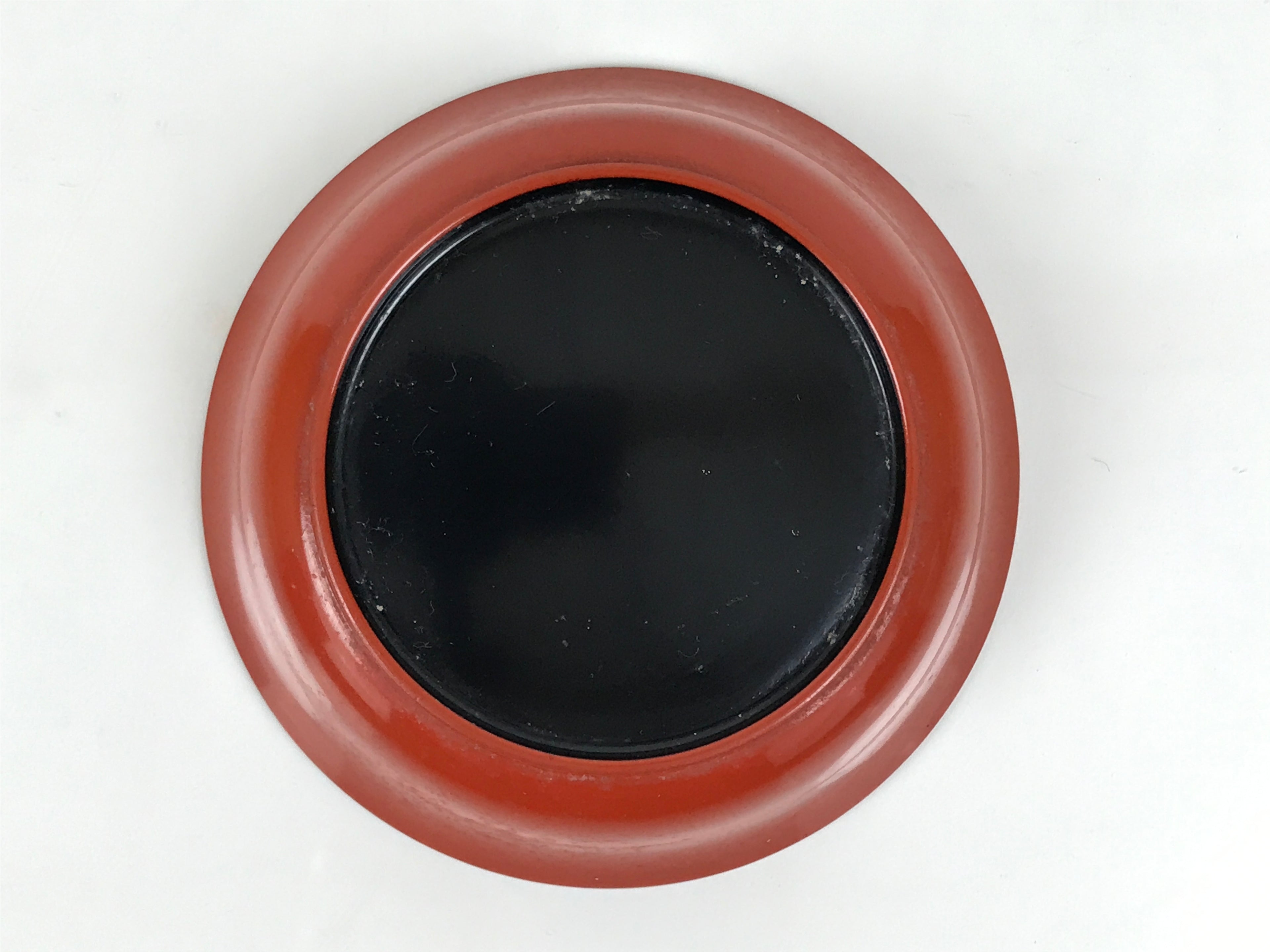 Japanese Lacquered Wooden Small Bowl Vtg Kobachi Dish Urushi Red Orange LB182-KT - Bowl-chidorivintage.com