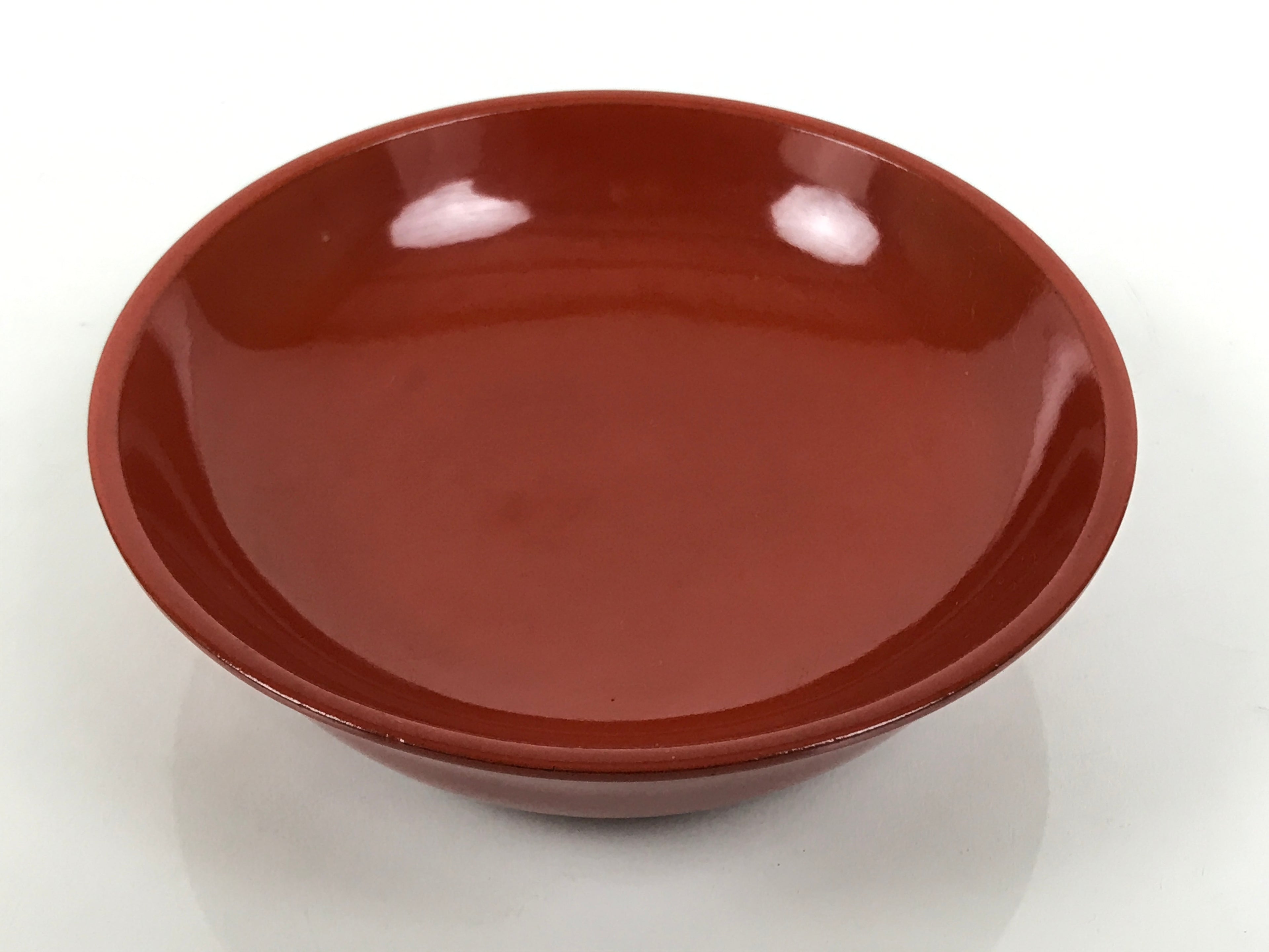 Japanese Lacquered Wooden Small Bowl Vtg Kobachi Dish Urushi Red Orange LB183-KT - Bowl-chidorivintage.com