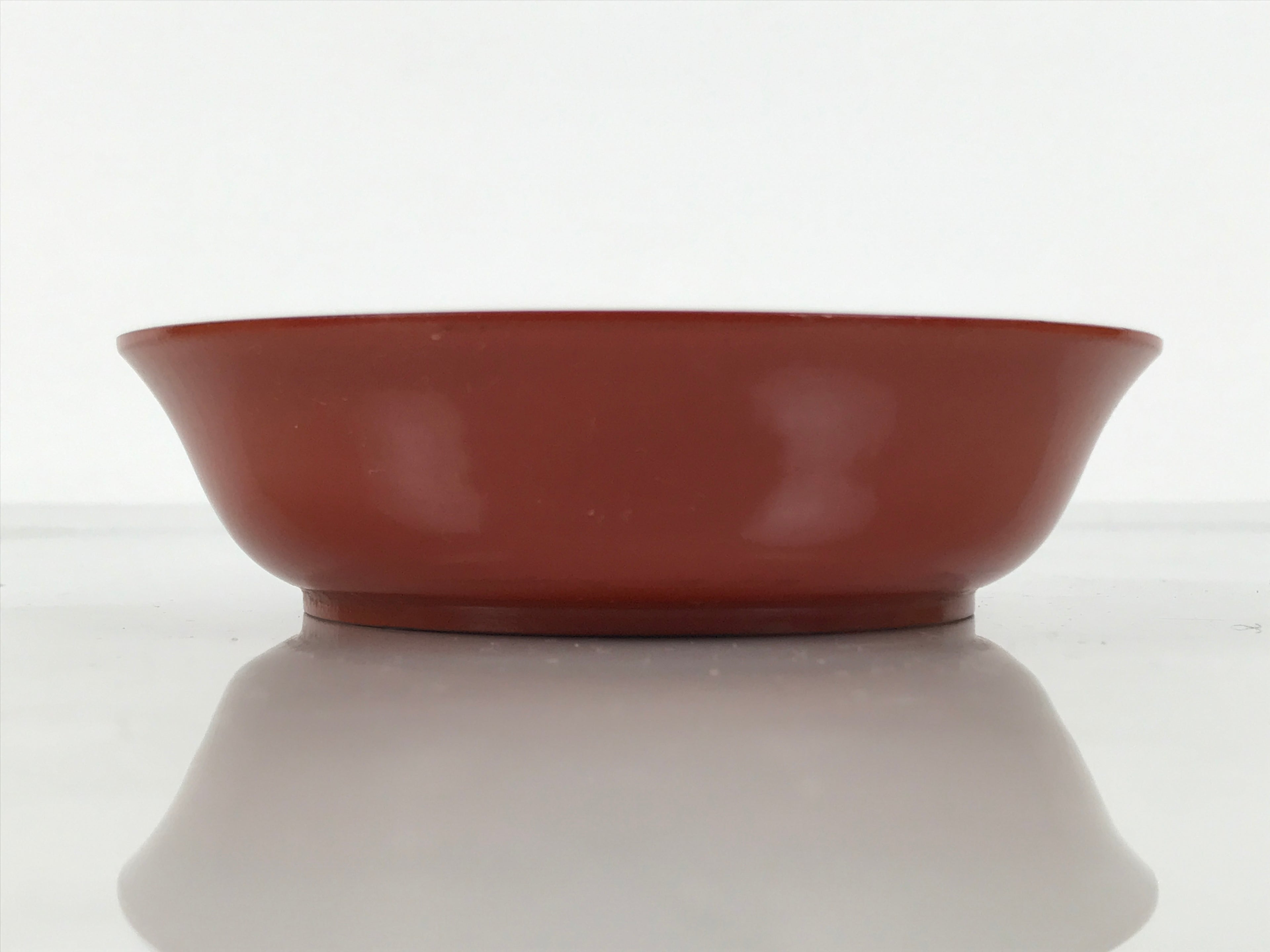 Japanese Lacquered Wooden Small Bowl Vtg Kobachi Dish Urushi Red Orange LB183-KT - Bowl-chidorivintage.com