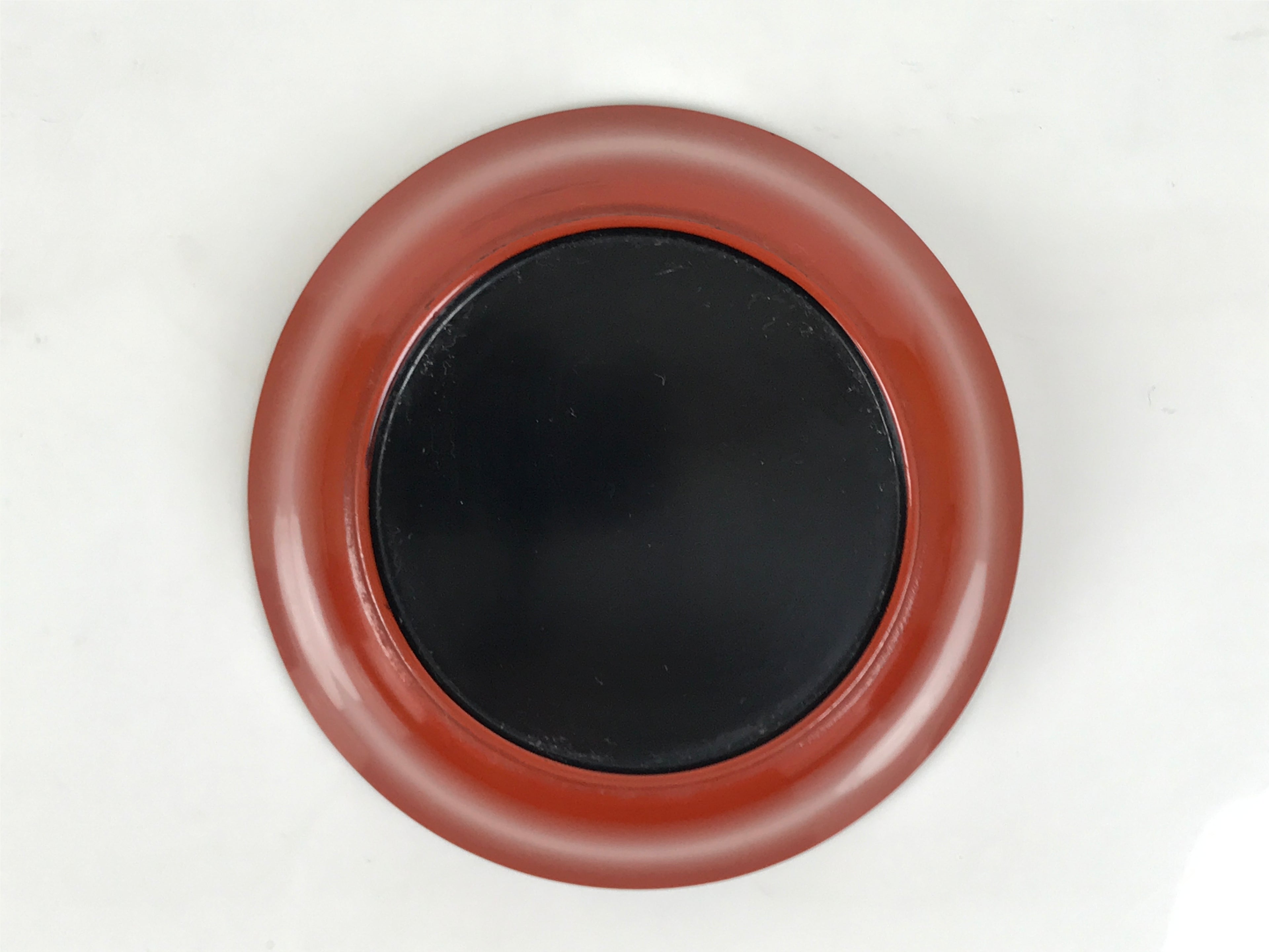 Japanese Lacquered Wooden Small Bowl Vtg Kobachi Dish Urushi Red Orange LB183-KT - Bowl-chidorivintage.com
