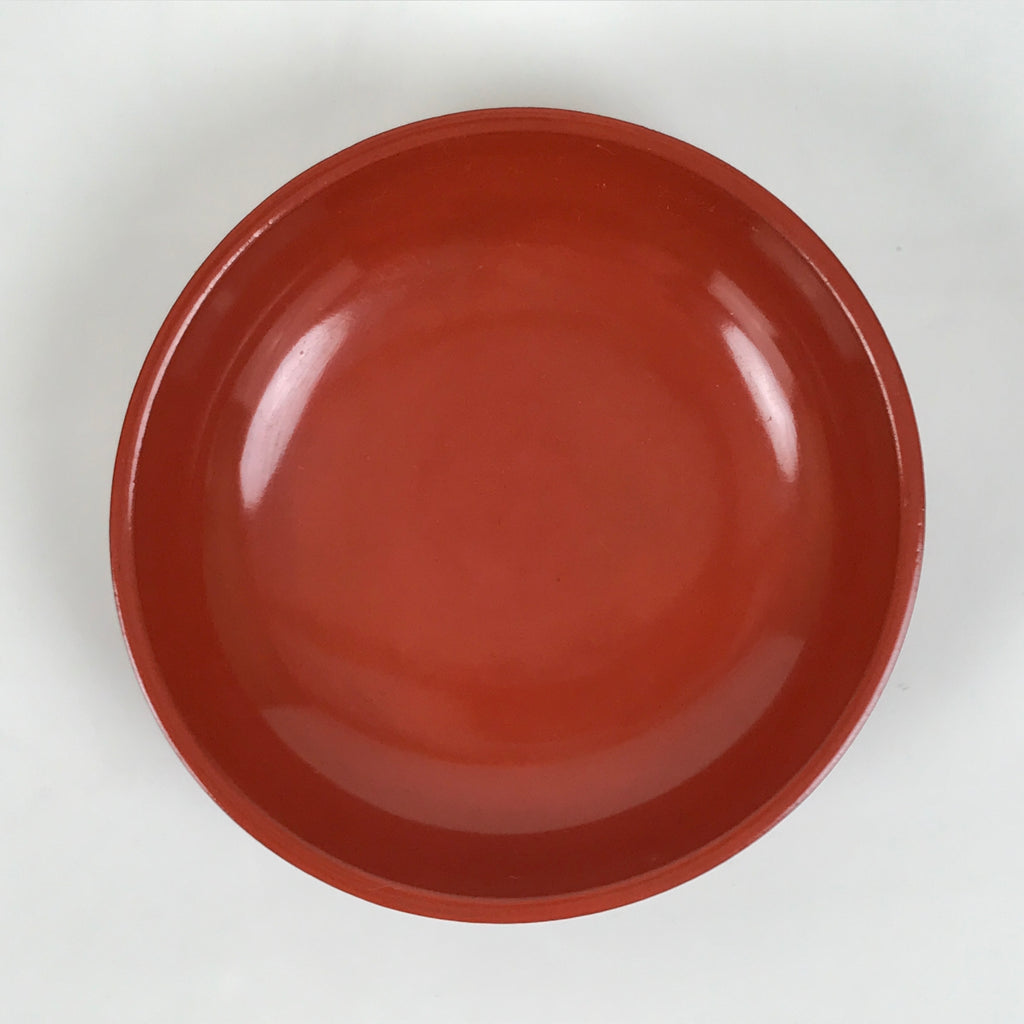 Japanese Lacquered Wooden Small Bowl Vtg Kobachi Dish Urushi Red Orange LB184-KT - Bowl-chidorivintage.com