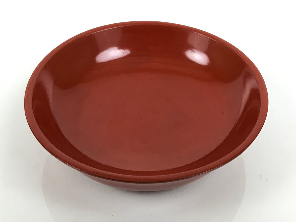 Japanese Lacquered Wooden Small Bowl Vtg Kobachi Dish Urushi Red Orange LB184-KT - Bowl-chidorivintage.com