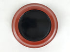Japanese Lacquered Wooden Small Bowl Vtg Kobachi Dish Urushi Red Orange LB184-KT - Bowl-chidorivintage.com