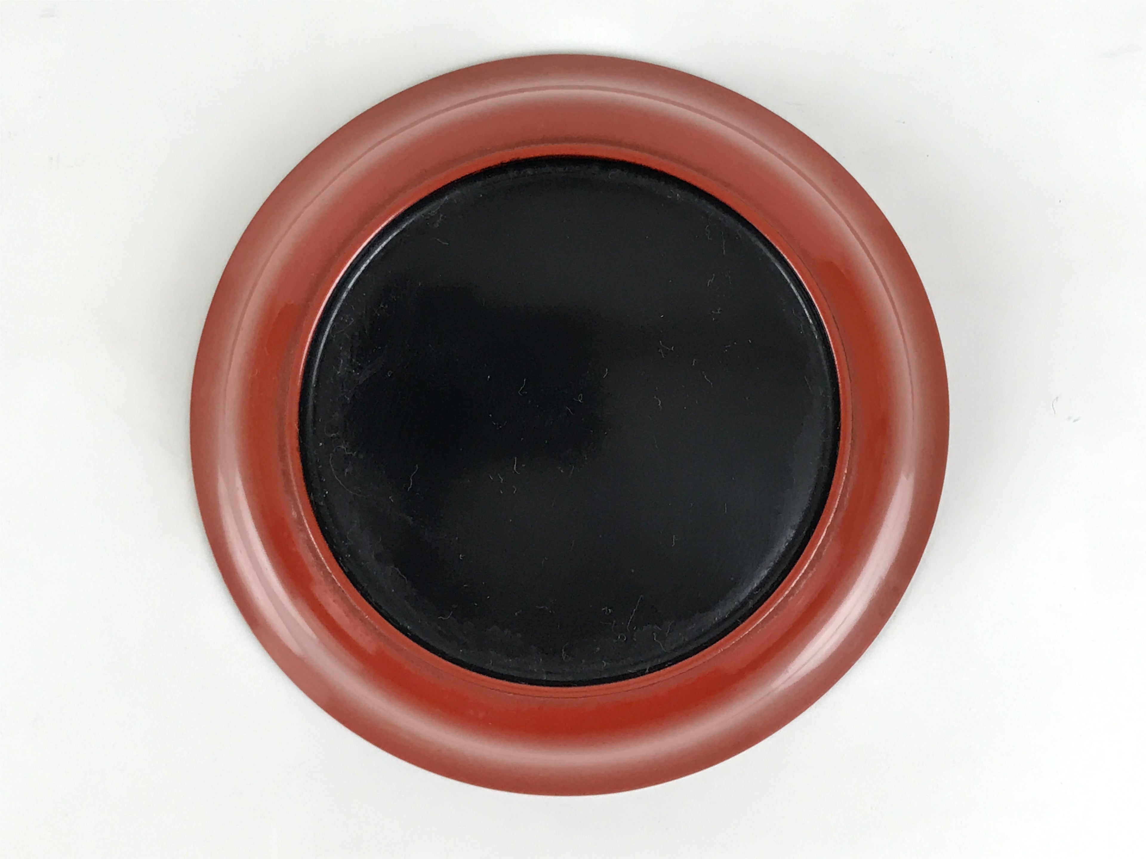 Japanese Lacquered Wooden Small Bowl Vtg Kobachi Dish Urushi Red Orange LB184-KT - Bowl-chidorivintage.com
