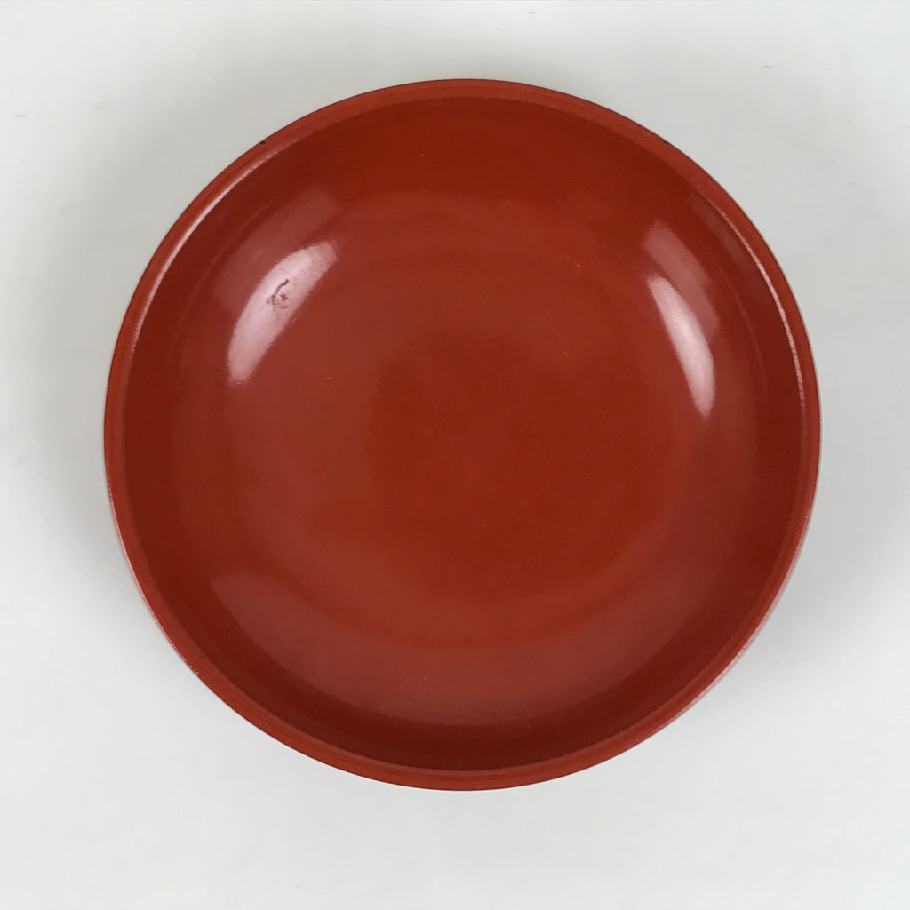Japanese Lacquered Wooden Small Bowl Vtg Kobachi Dish Urushi Red Orange LB185-KT - Bowl-chidorivintage.com