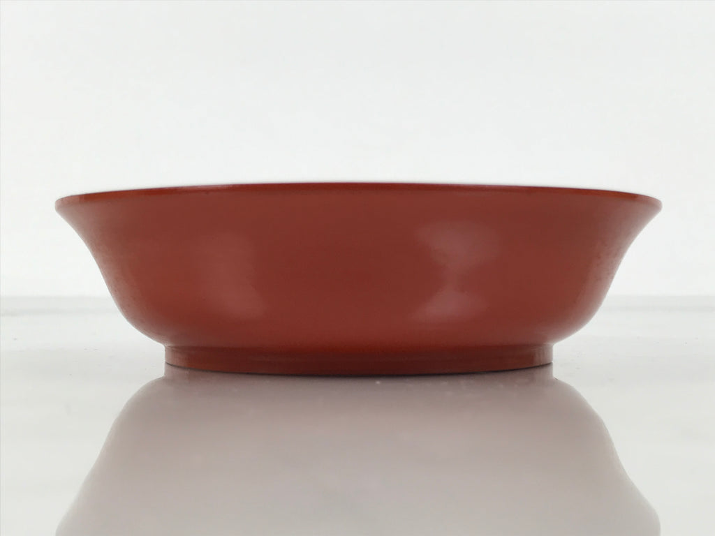 Japanese Lacquered Wooden Small Bowl Vtg Kobachi Dish Urushi Red Orange LB185-KT - Bowl-chidorivintage.com