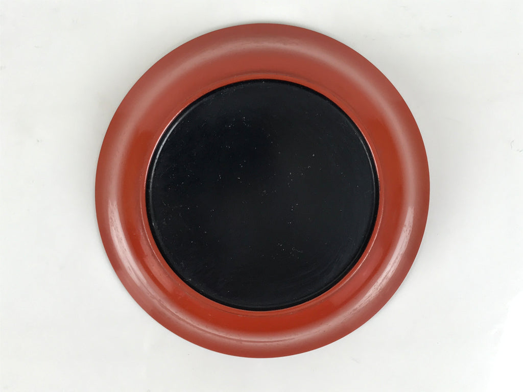 Japanese Lacquered Wooden Small Bowl Vtg Kobachi Dish Urushi Red Orange LB185-KT - Bowl-chidorivintage.com