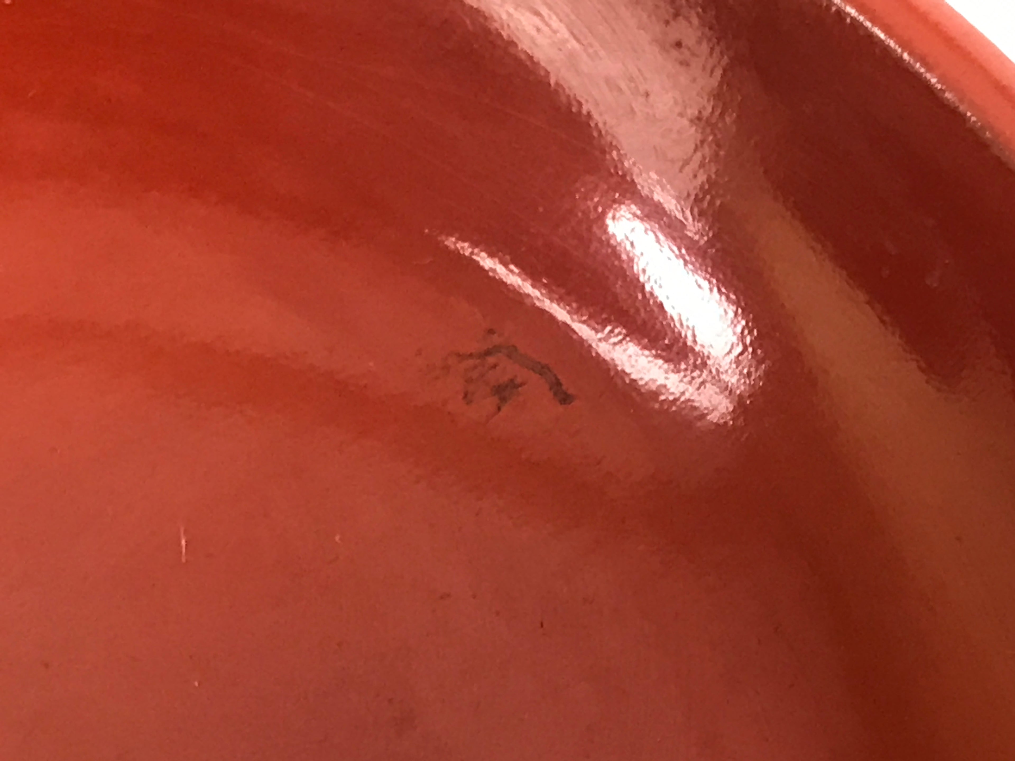 Japanese Lacquered Wooden Small Bowl Vtg Kobachi Dish Urushi Red Orange LB185-KT - Bowl-chidorivintage.com