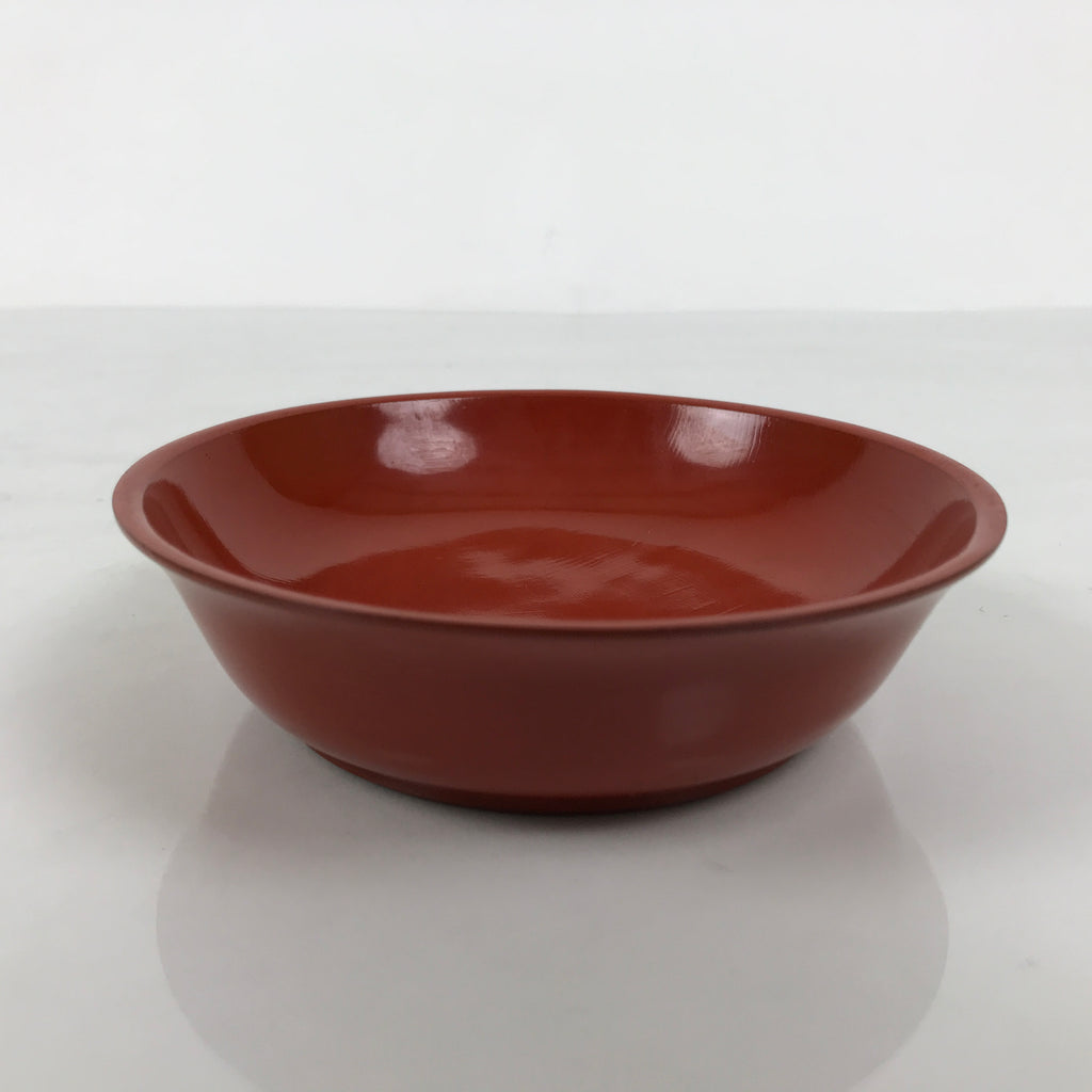 Japanese Lacquered Wooden Small Bowl Vtg Kobachi Dish Urushi Red Orange LB186-KT - Bowl-chidorivintage.com