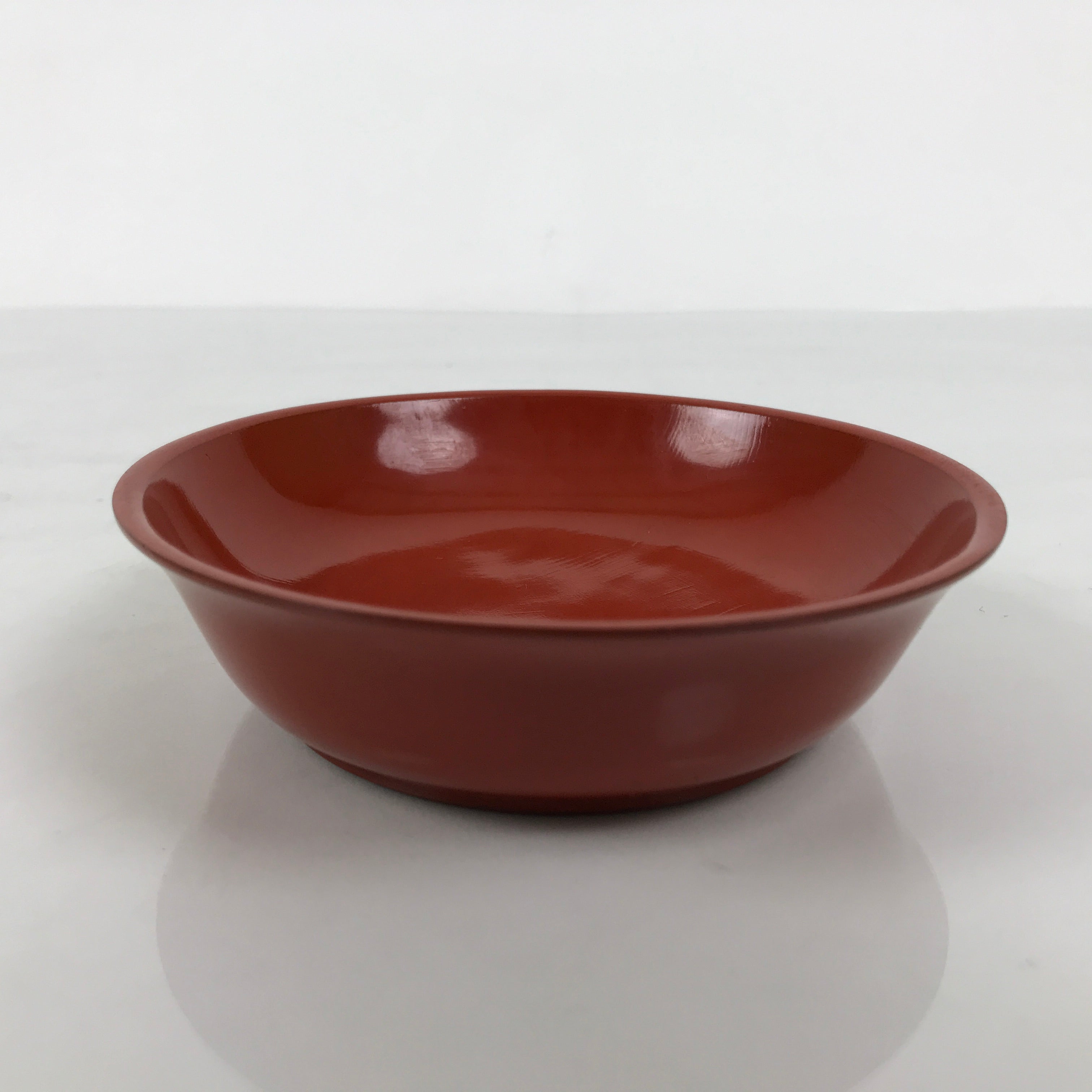 Japanese Lacquered Wooden Small Bowl Vtg Kobachi Dish Urushi Red Orange LB186-KT - Bowl-chidorivintage.com