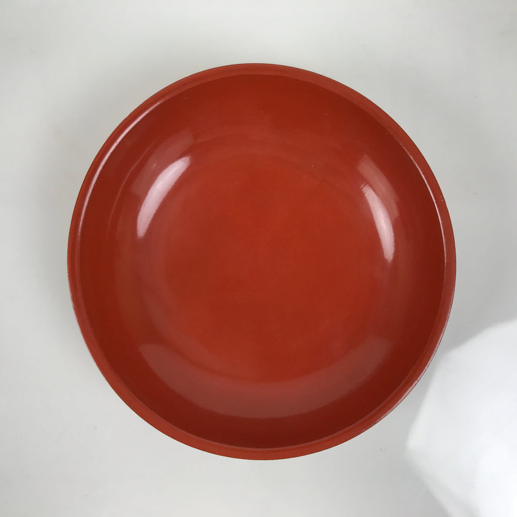 Japanese Lacquered Wooden Small Bowl Vtg Kobachi Dish Urushi Red Orange LB186-KT - Bowl-chidorivintage.com