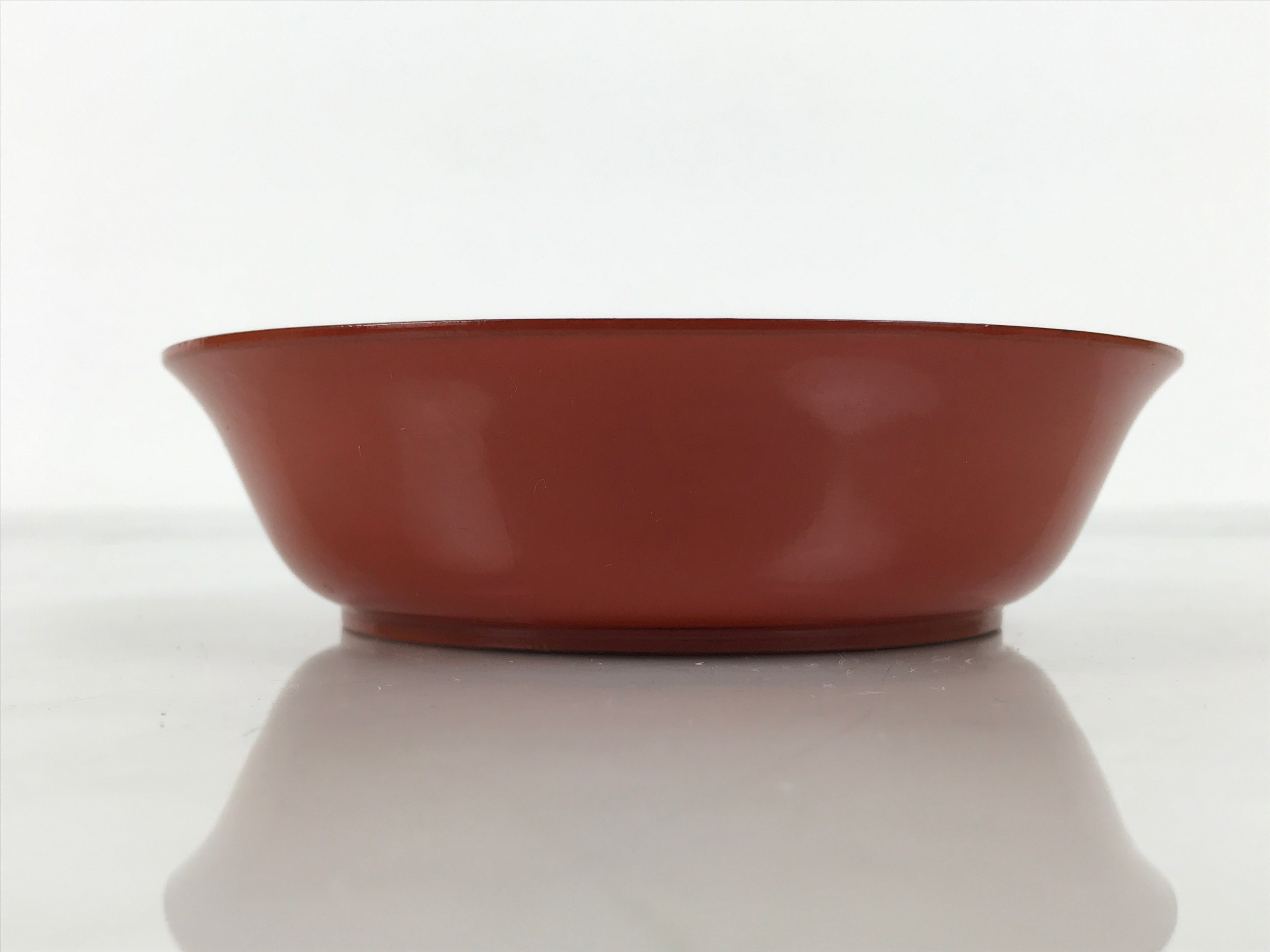 Japanese Lacquered Wooden Small Bowl Vtg Kobachi Dish Urushi Red Orange LB186-KT - Bowl-chidorivintage.com