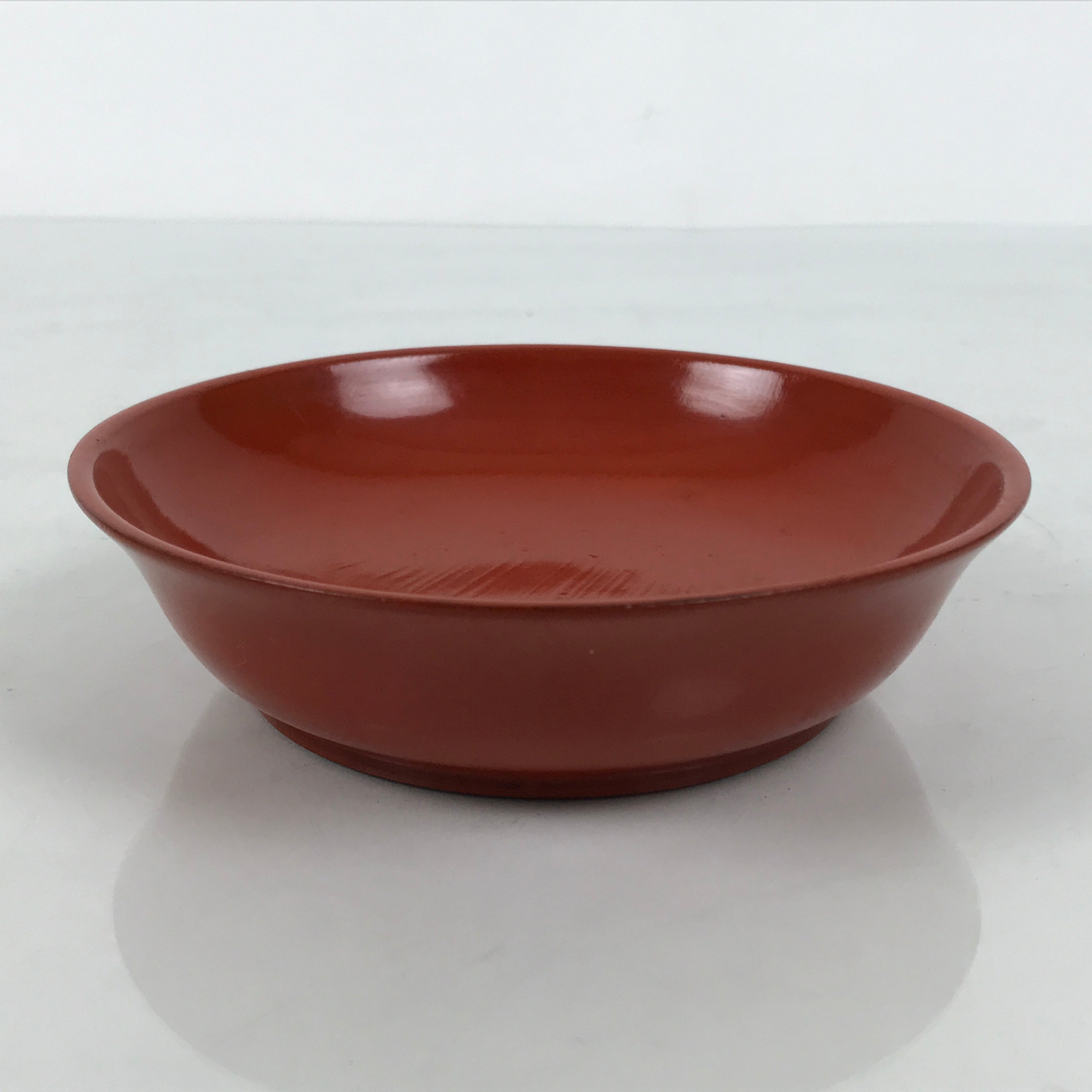 Japanese Lacquered Wooden Small Bowl Vtg Kobachi Dish Urushi Red Orange LB187-KT - Bowl-chidorivintage.com