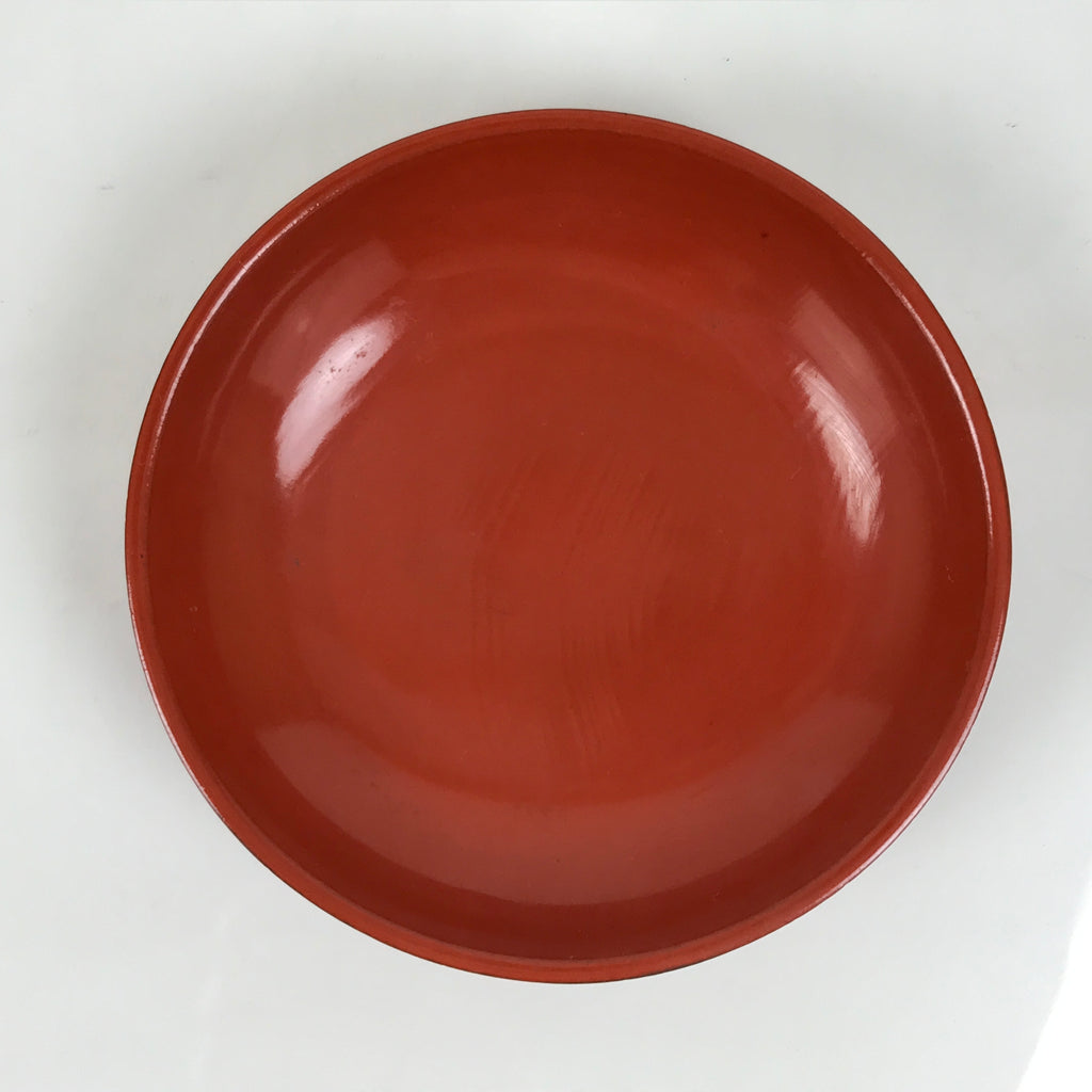 Japanese Lacquered Wooden Small Bowl Vtg Kobachi Dish Urushi Red Orange LB187-KT - Bowl-chidorivintage.com
