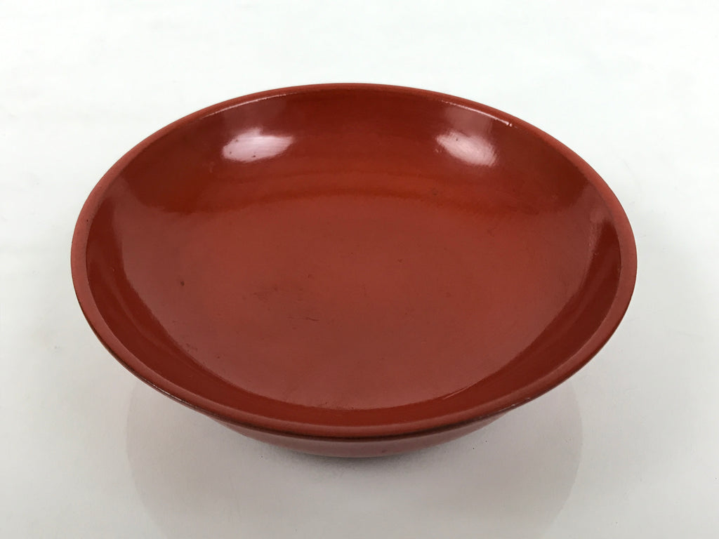 Japanese Lacquered Wooden Small Bowl Vtg Kobachi Dish Urushi Red Orange LB187-KT - Bowl-chidorivintage.com