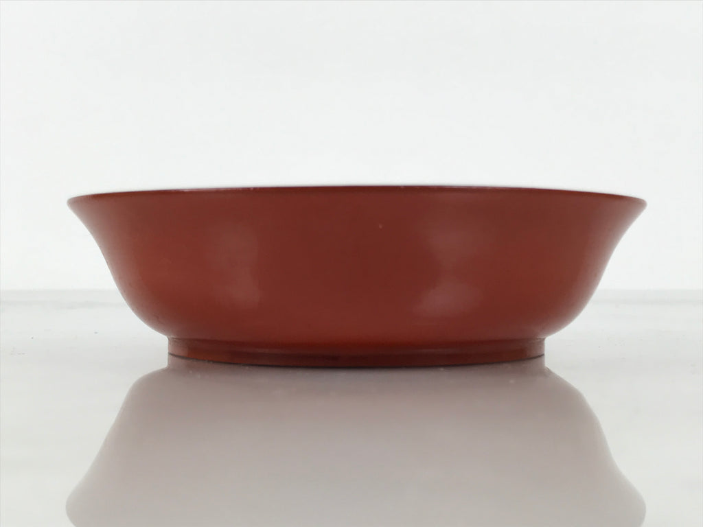 Japanese Lacquered Wooden Small Bowl Vtg Kobachi Dish Urushi Red Orange LB187-KT - Bowl-chidorivintage.com