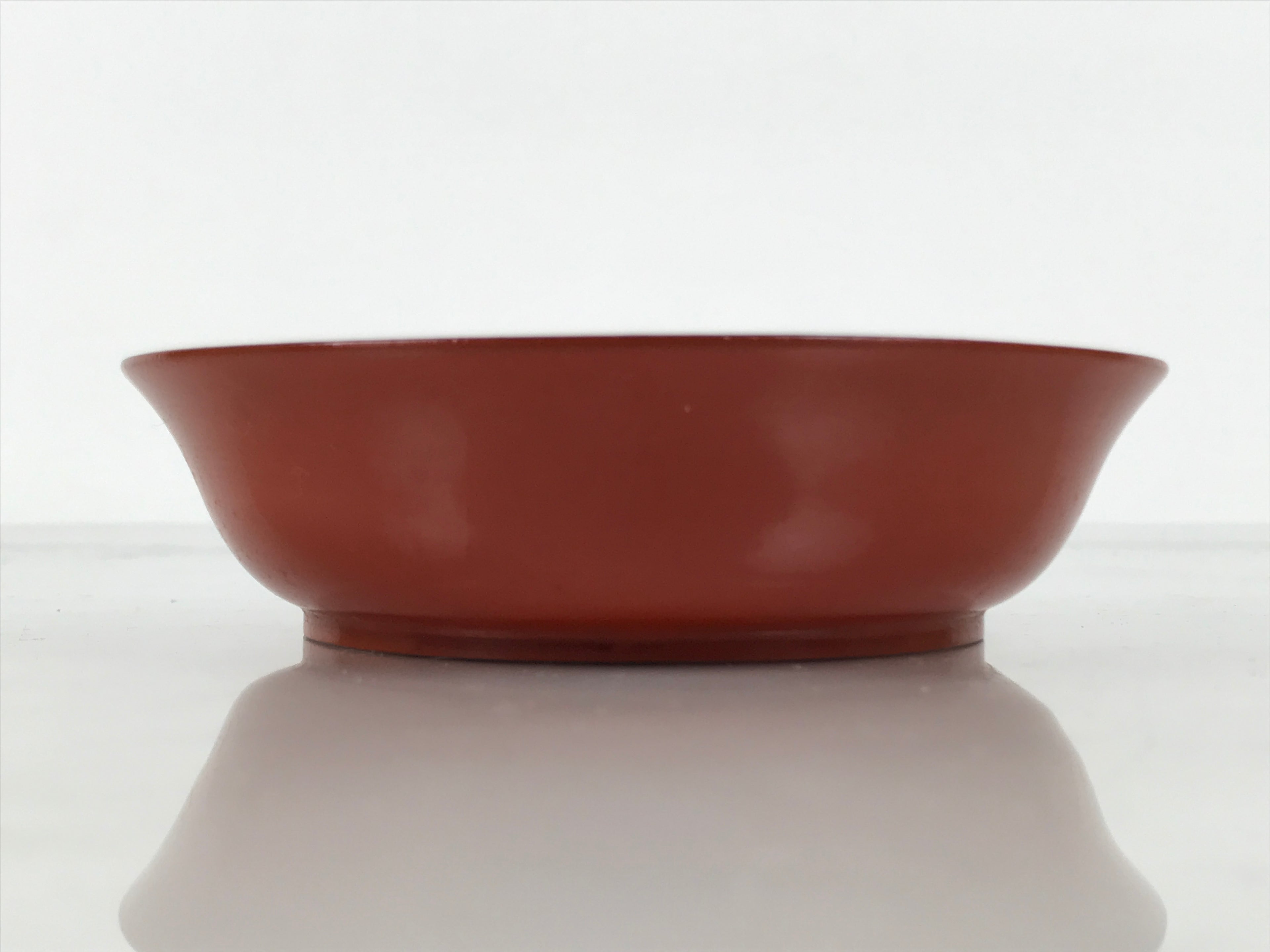 Japanese Lacquered Wooden Small Bowl Vtg Kobachi Dish Urushi Red Orange LB187-KT - Bowl-chidorivintage.com