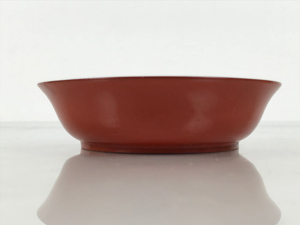 Japanese Lacquered Wooden Small Bowl Vtg Kobachi Dish Urushi Red Orange LB187-KT - Bowl-chidorivintage.com