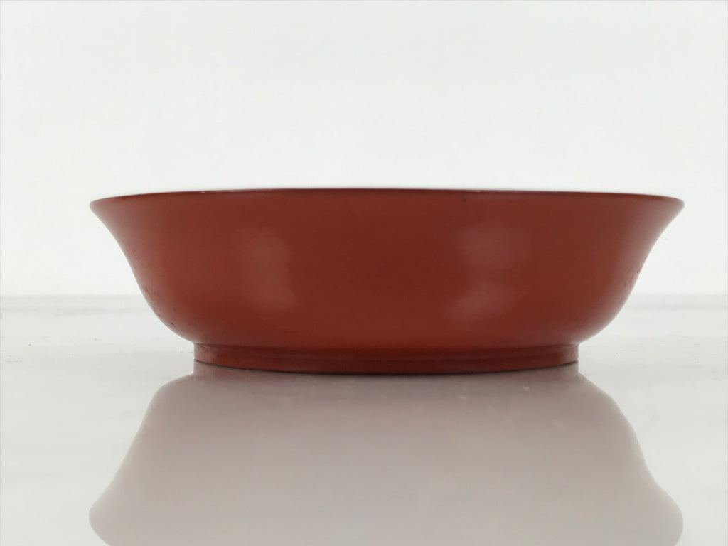 Japanese Lacquered Wooden Small Bowl Vtg Kobachi Dish Urushi Red Orange LB187-KT - Bowl-chidorivintage.com