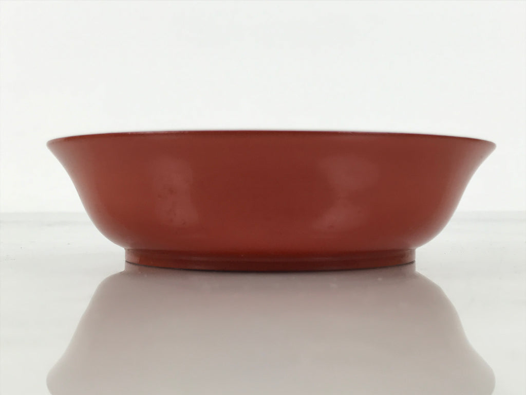 Japanese Lacquered Wooden Small Bowl Vtg Kobachi Dish Urushi Red Orange LB187-KT - Bowl-chidorivintage.com