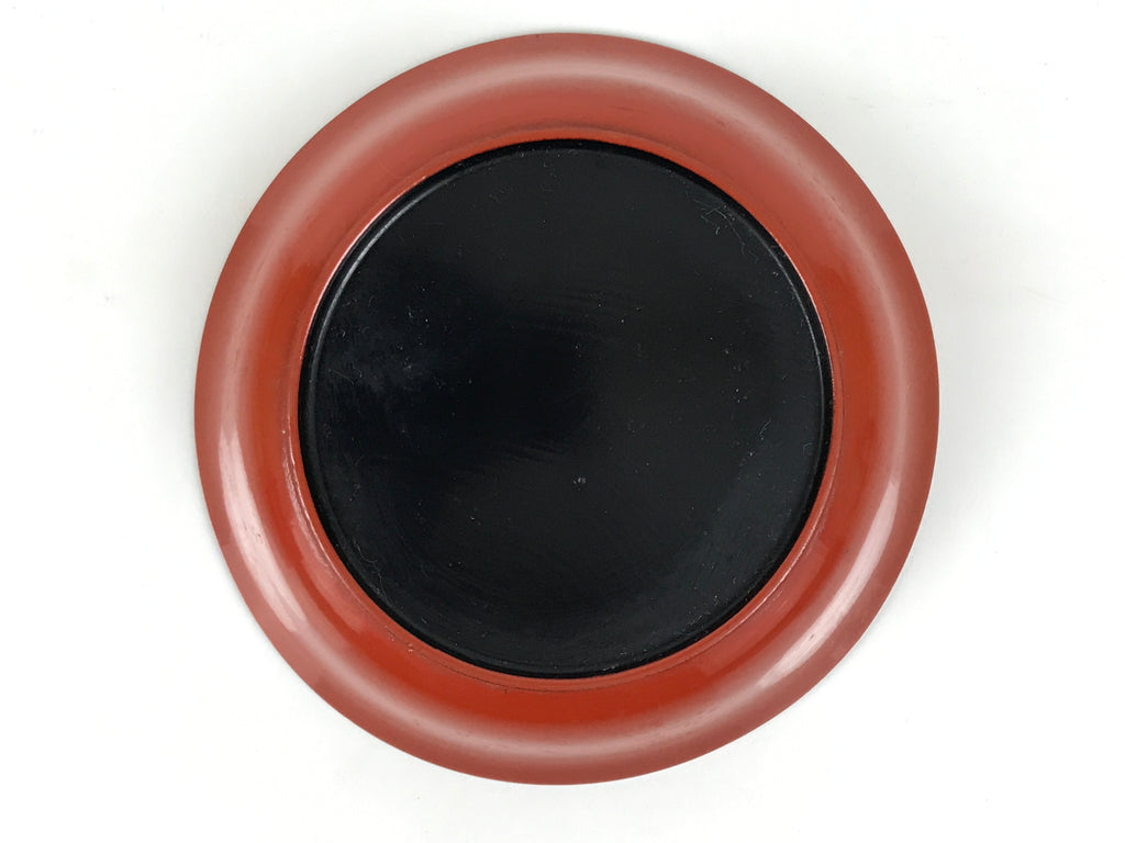 Japanese Lacquered Wooden Small Bowl Vtg Kobachi Dish Urushi Red Orange LB187-KT - Bowl-chidorivintage.com