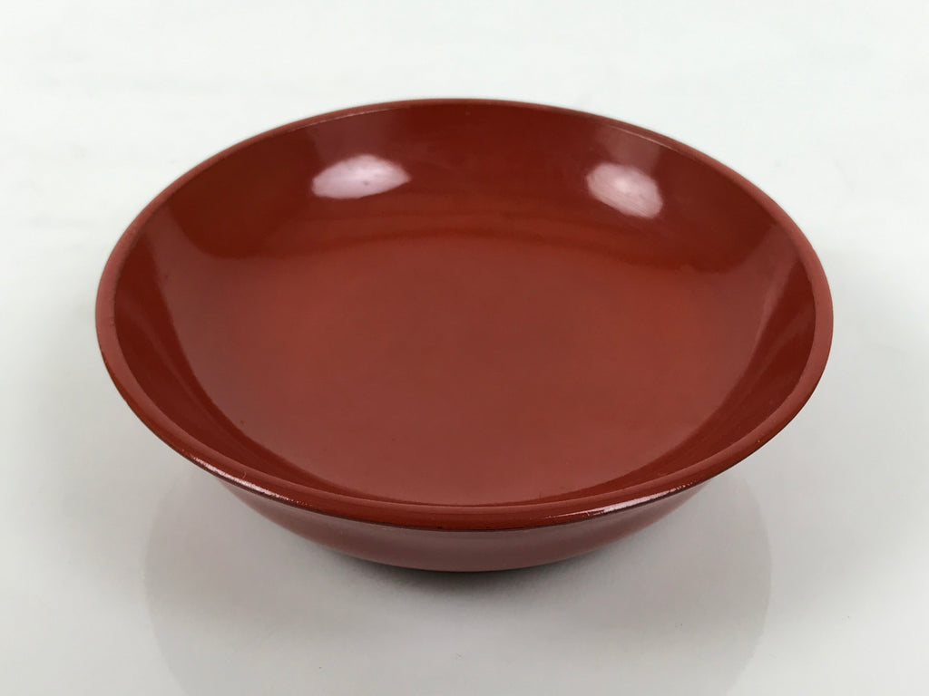 Japanese Lacquered Wooden Small Bowl Vtg Kobachi Dish Urushi Red Orange LB188-KT - Bowl-chidorivintage.com