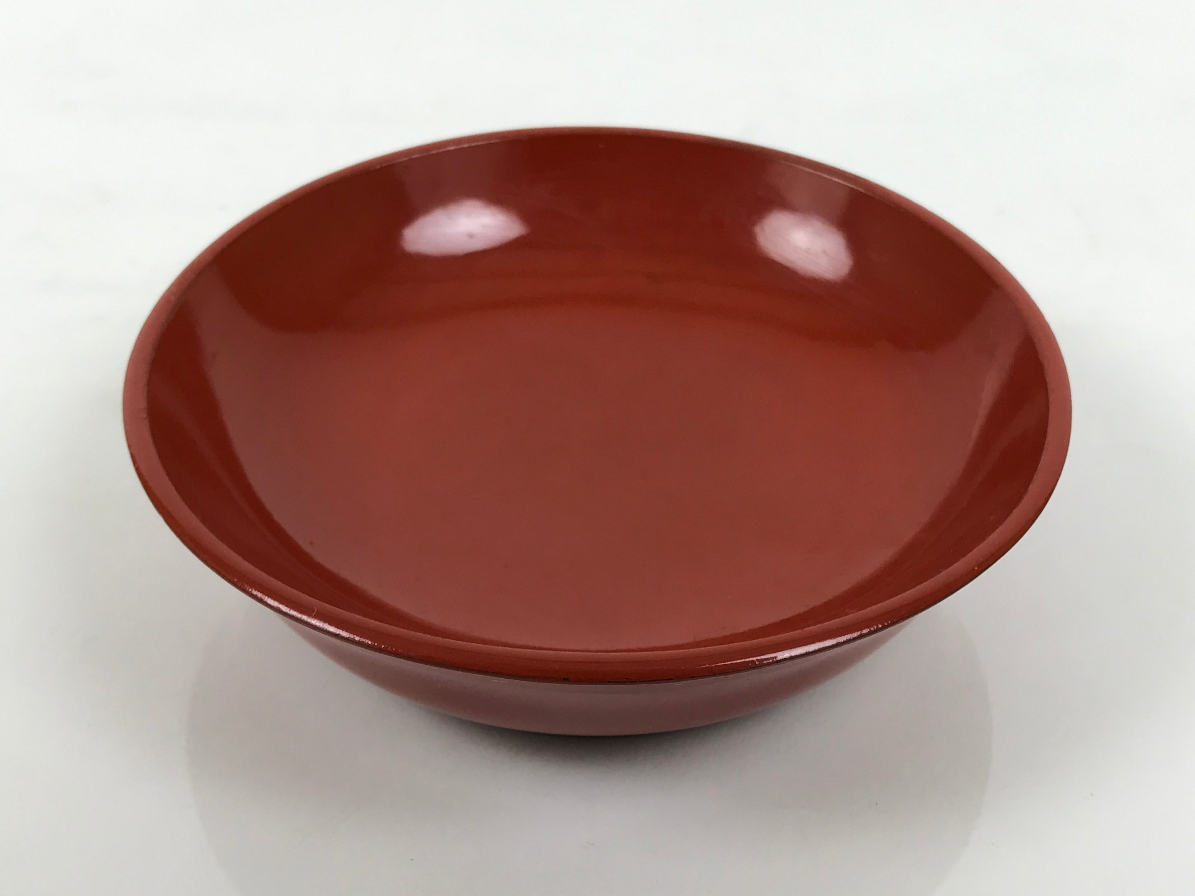 Japanese Lacquered Wooden Small Bowl Vtg Kobachi Dish Urushi Red Orange LB188-KT - Bowl-chidorivintage.com