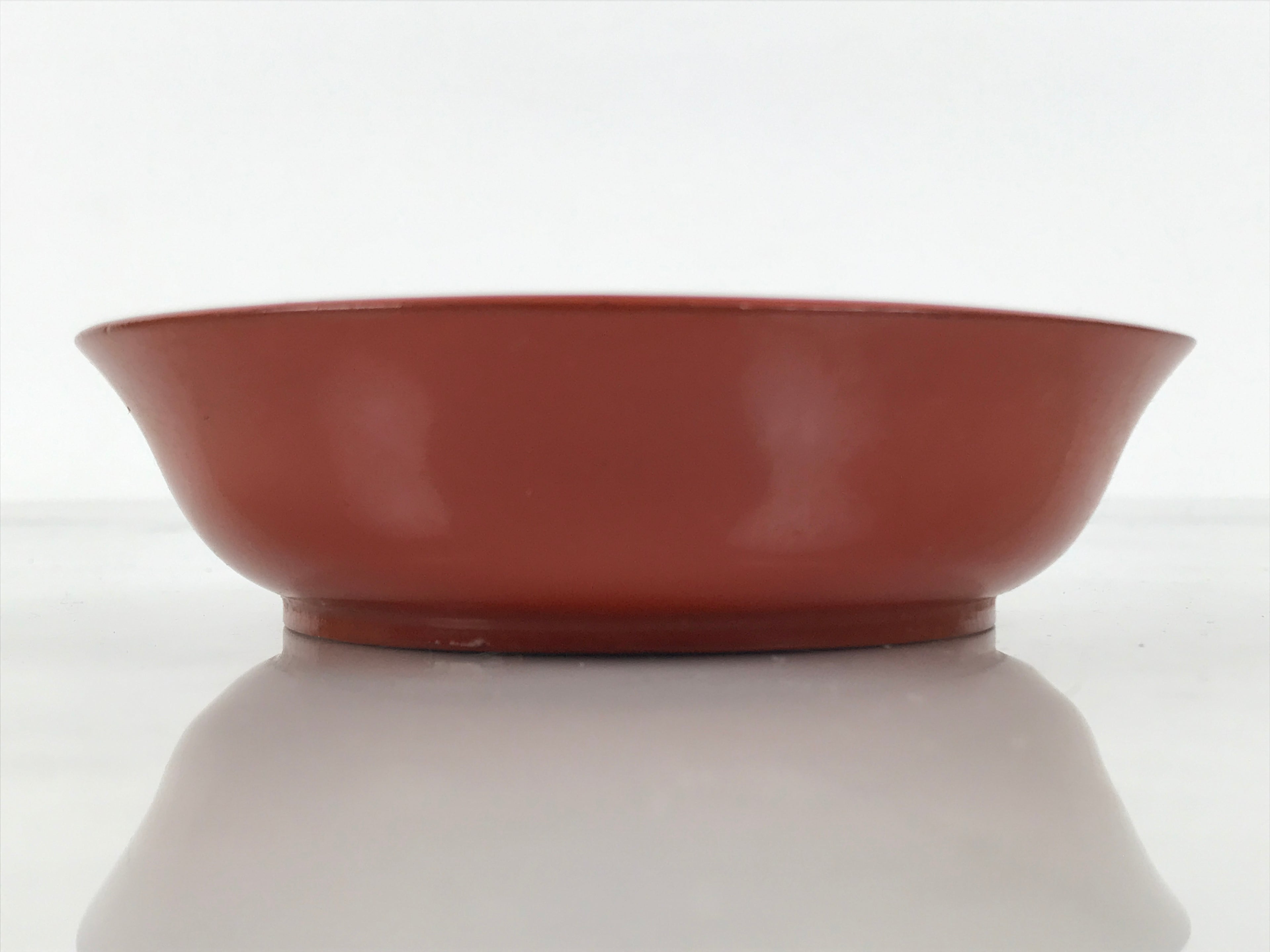 Japanese Lacquered Wooden Small Bowl Vtg Kobachi Dish Urushi Red Orange LB188-KT - Bowl-chidorivintage.com