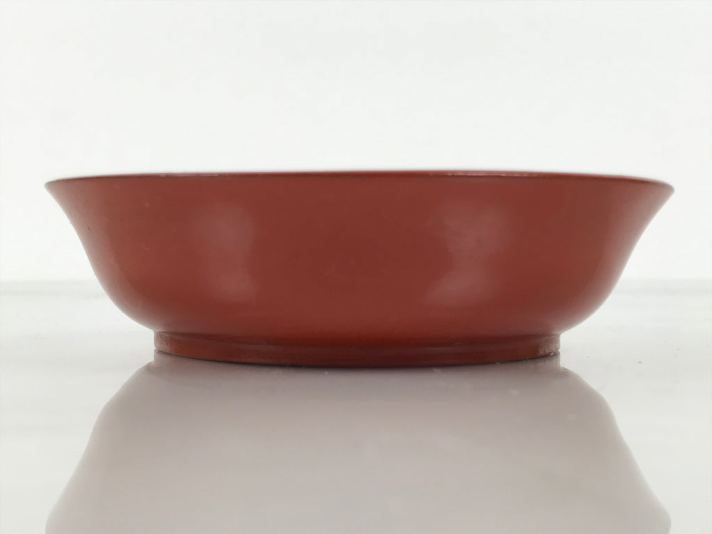 Japanese Lacquered Wooden Small Bowl Vtg Kobachi Dish Urushi Red Orange LB188-KT - Bowl-chidorivintage.com