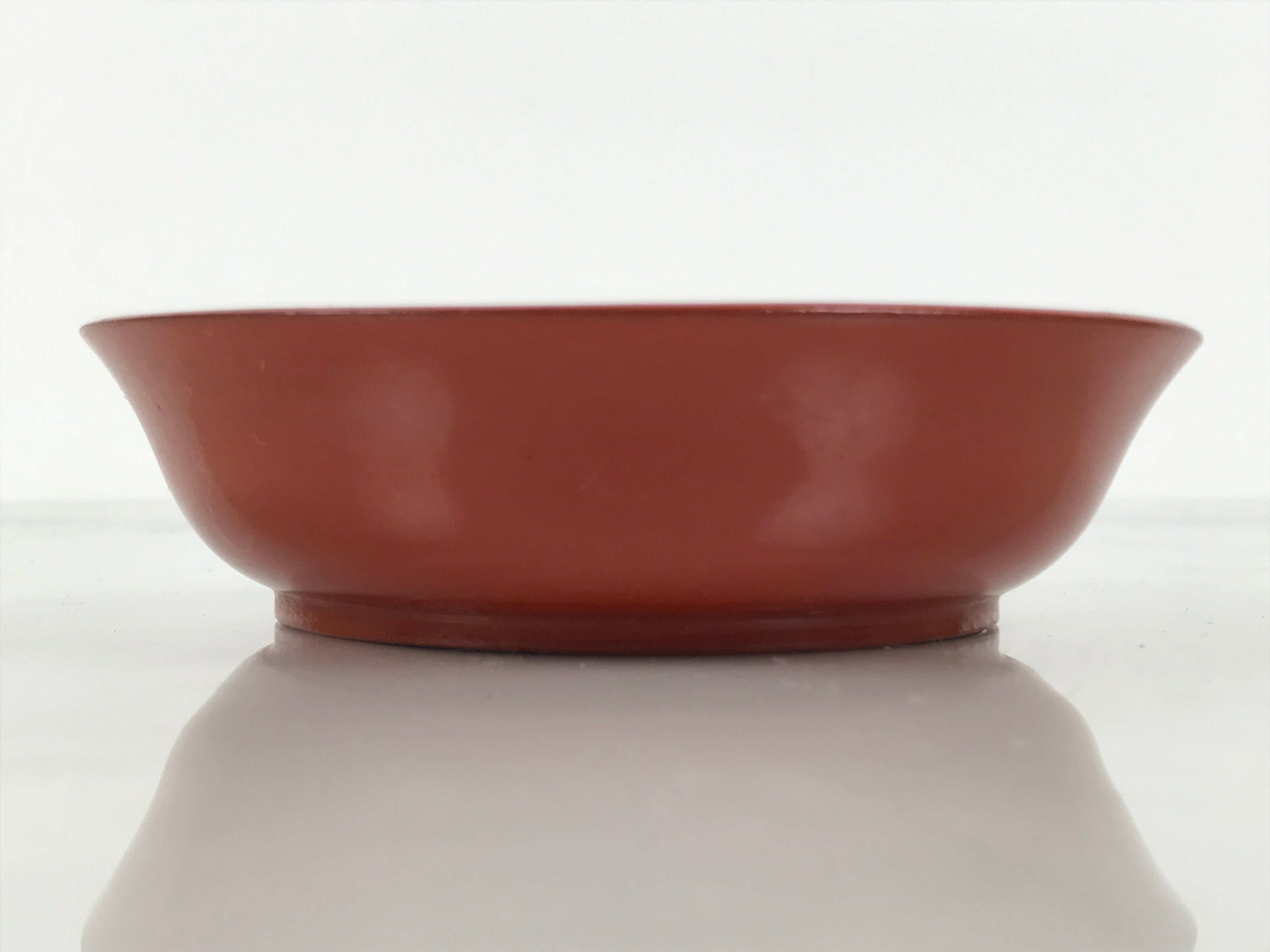 Japanese Lacquered Wooden Small Bowl Vtg Kobachi Dish Urushi Red Orange LB188-KT - Bowl-chidorivintage.com